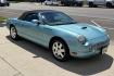 2002 Thunderbird Blue /Thunderbird Blue Ford Thunderbird Deluxe (1FAHP60A22Y) with an V8 3.9 Liter engine, Automatic transmission, located at 2304 W. Main St., Boise, ID, 83702, (208) 342-7777, 43.622105, -116.218658 - Stunning And Rare Color Combination! Hardtop And Power Convertible Soft Top!- Photo#23