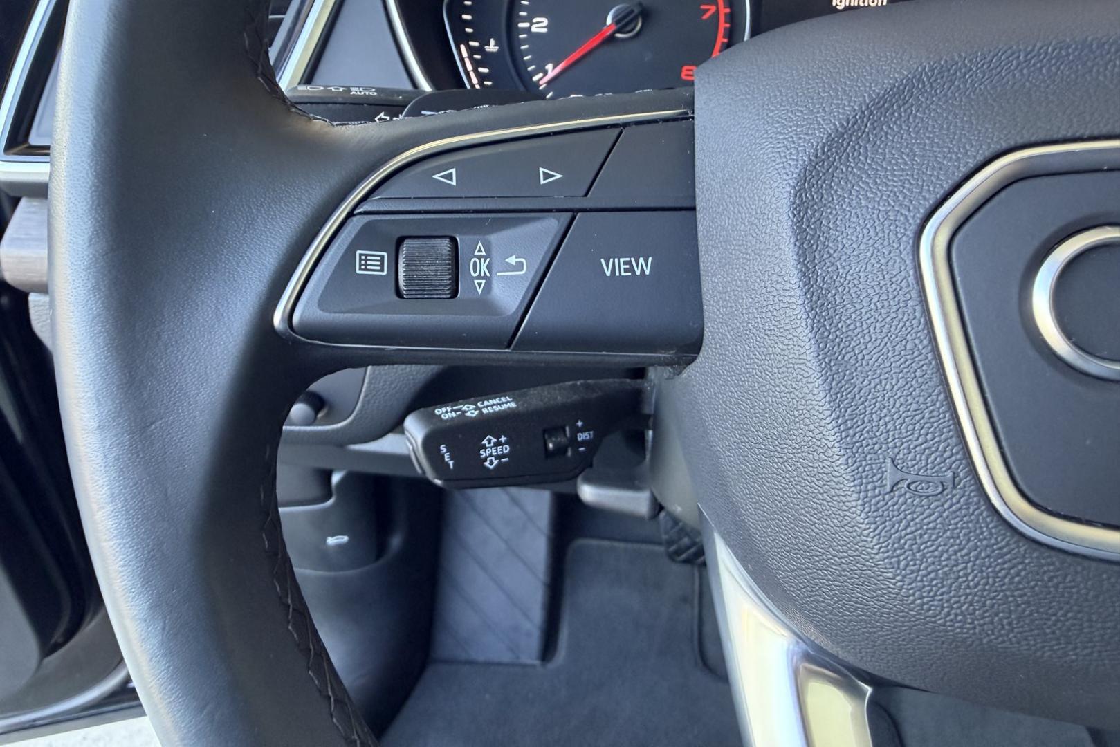 2024 Mythos Black /Black Audi Q5 S-Line (WA1GAAFY5R2) with an 4 Cyl 2.0 Liter Turbo engine, Automatic 7 Speed transmission, located at 2304 W. Main St., Boise, ID, 83702, (208) 342-7777, 43.622105, -116.218658 - Remaining Factory Warranty! Smooth Ride!- Photo#7