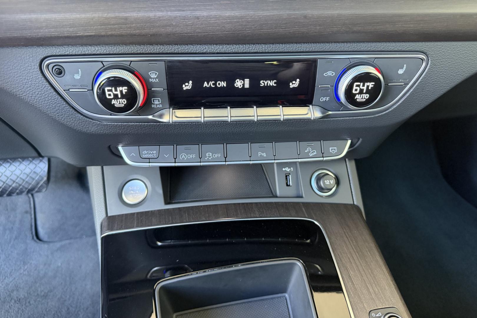 2024 Mythos Black /Black Audi Q5 S-Line (WA1GAAFY5R2) with an 4 Cyl 2.0 Liter Turbo engine, Automatic 7 Speed transmission, located at 2304 W. Main St., Boise, ID, 83702, (208) 342-7777, 43.622105, -116.218658 - Remaining Factory Warranty! Smooth Ride!- Photo#9