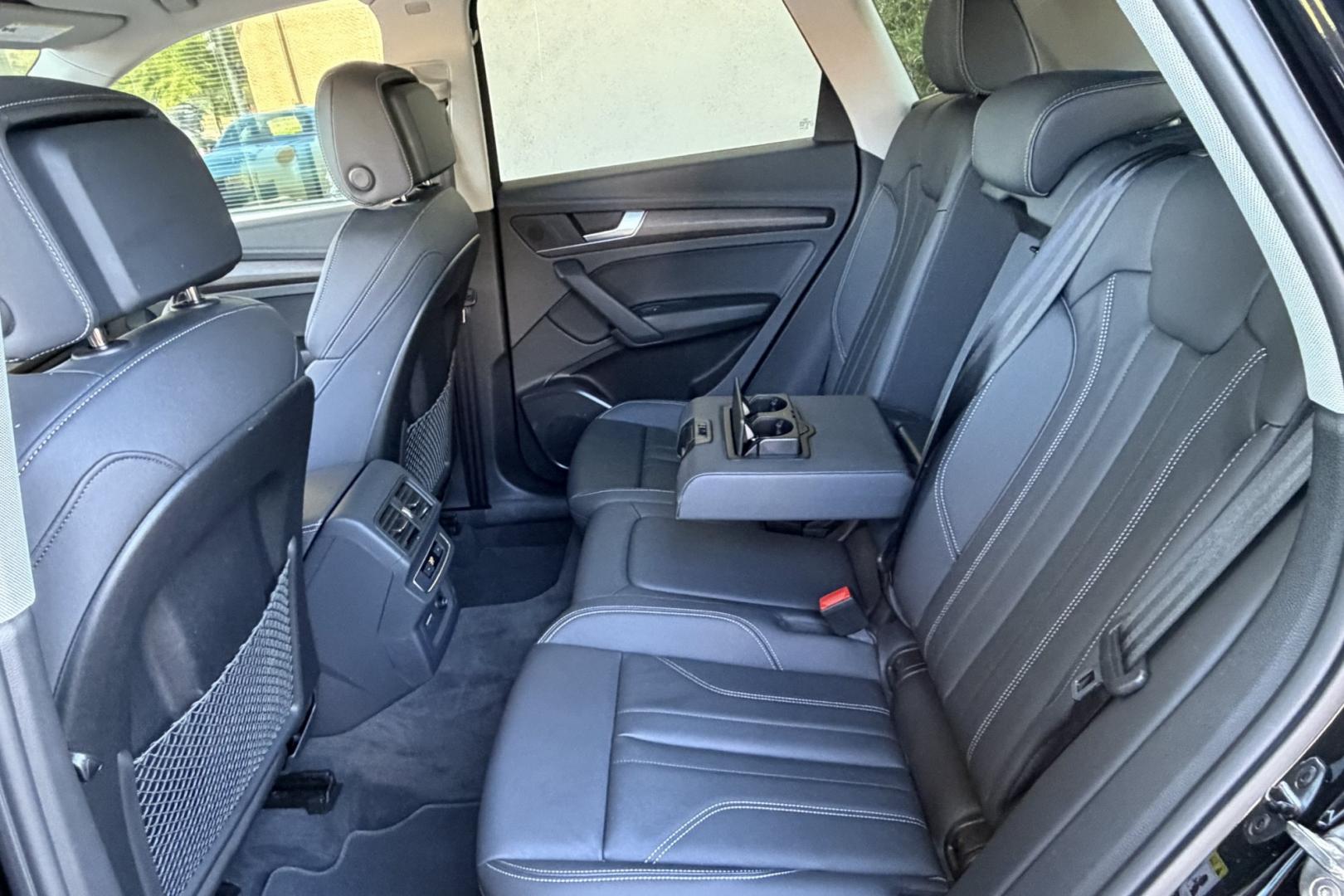 2024 Mythos Black /Black Audi Q5 S-Line (WA1GAAFY5R2) with an 4 Cyl 2.0 Liter Turbo engine, Automatic 7 Speed transmission, located at 2304 W. Main St., Boise, ID, 83702, (208) 342-7777, 43.622105, -116.218658 - Remaining Factory Warranty! Smooth Ride!- Photo#12