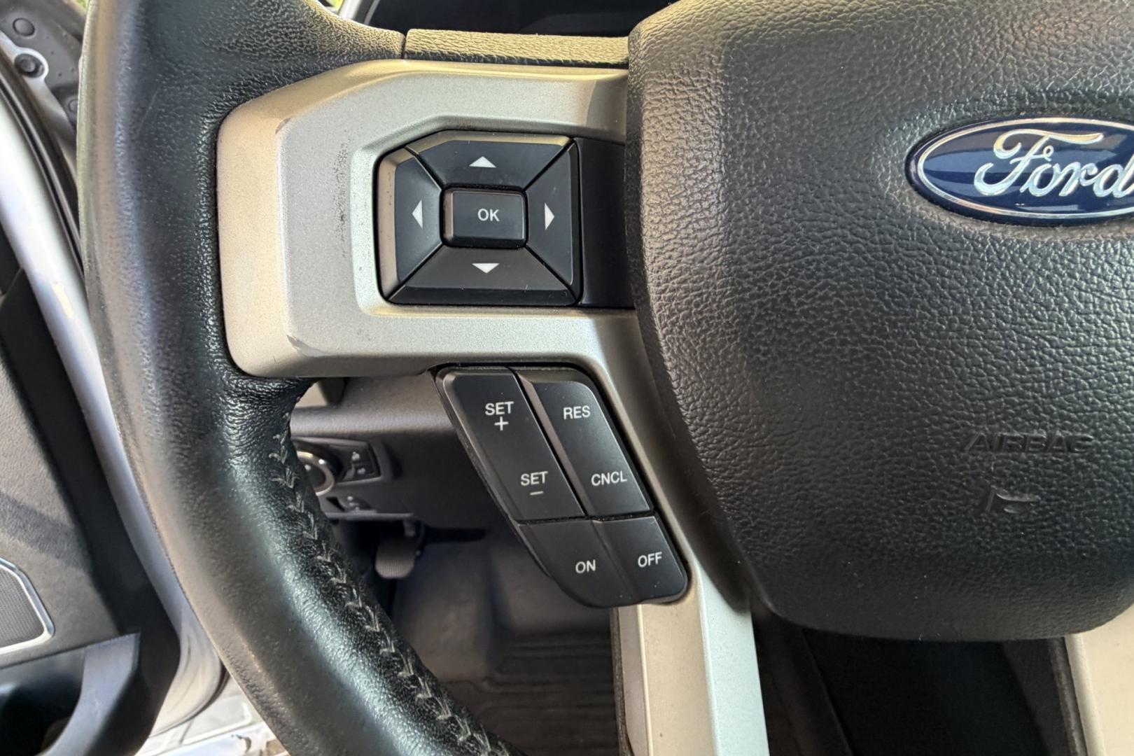 2019 Silver /Black Ford F-350 Lariat (1FT8W3BT7KE) with an V8 6.7 Liter Powerstroke Turbo Diesel engine, Automatic 6 Speed transmission, located at 2304 W. Main St., Boise, ID, 83702, (208) 342-7777, 43.622105, -116.218658 - Front Bench Split Seating For 6! Long Bed! Ready To Haul!- Photo#15
