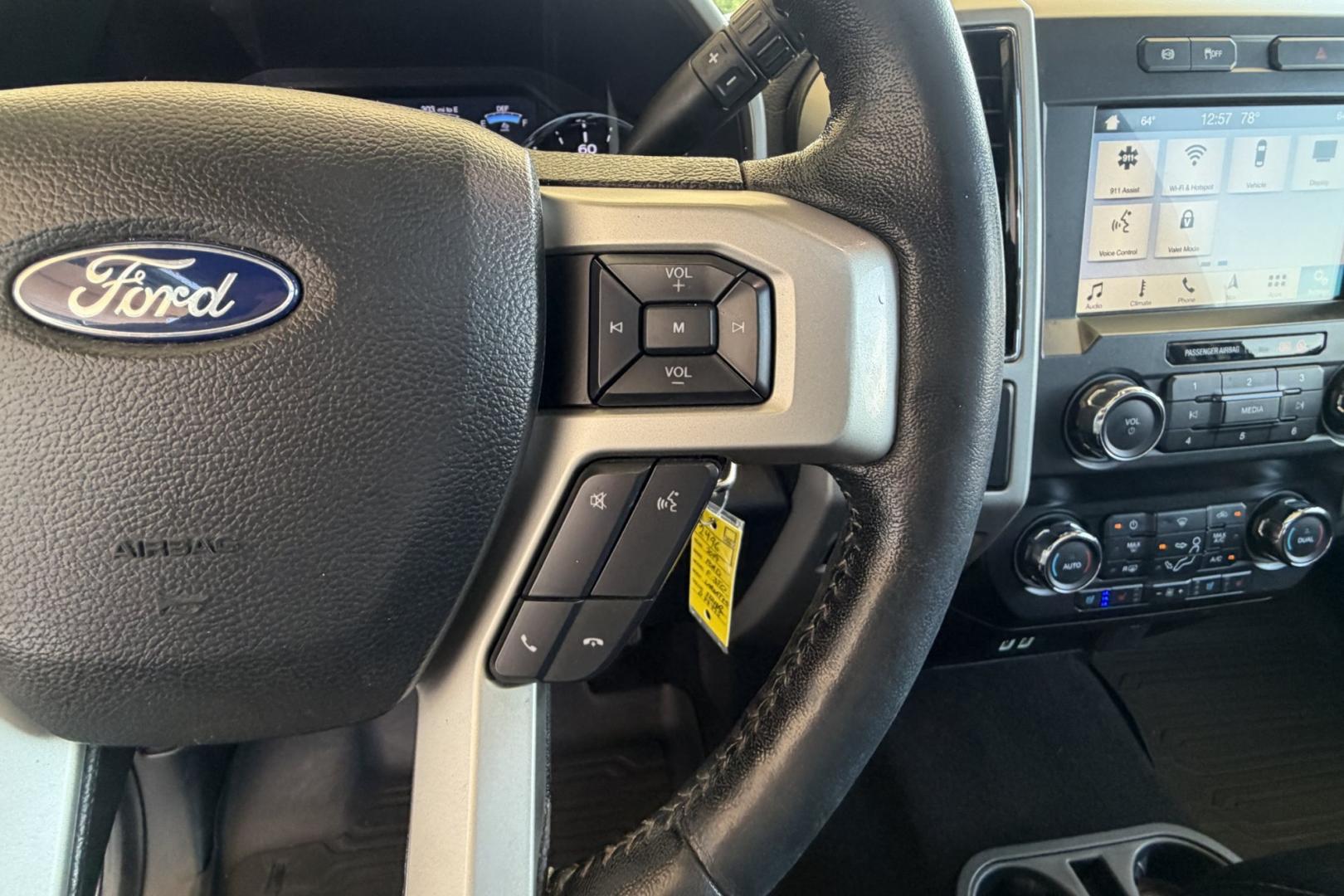 2019 Silver /Black Ford F-350 Lariat (1FT8W3BT7KE) with an V8 6.7 Liter Powerstroke Turbo Diesel engine, Automatic 6 Speed transmission, located at 2304 W. Main St., Boise, ID, 83702, (208) 342-7777, 43.622105, -116.218658 - Front Bench Split Seating For 6! Long Bed! Ready To Haul!- Photo#16