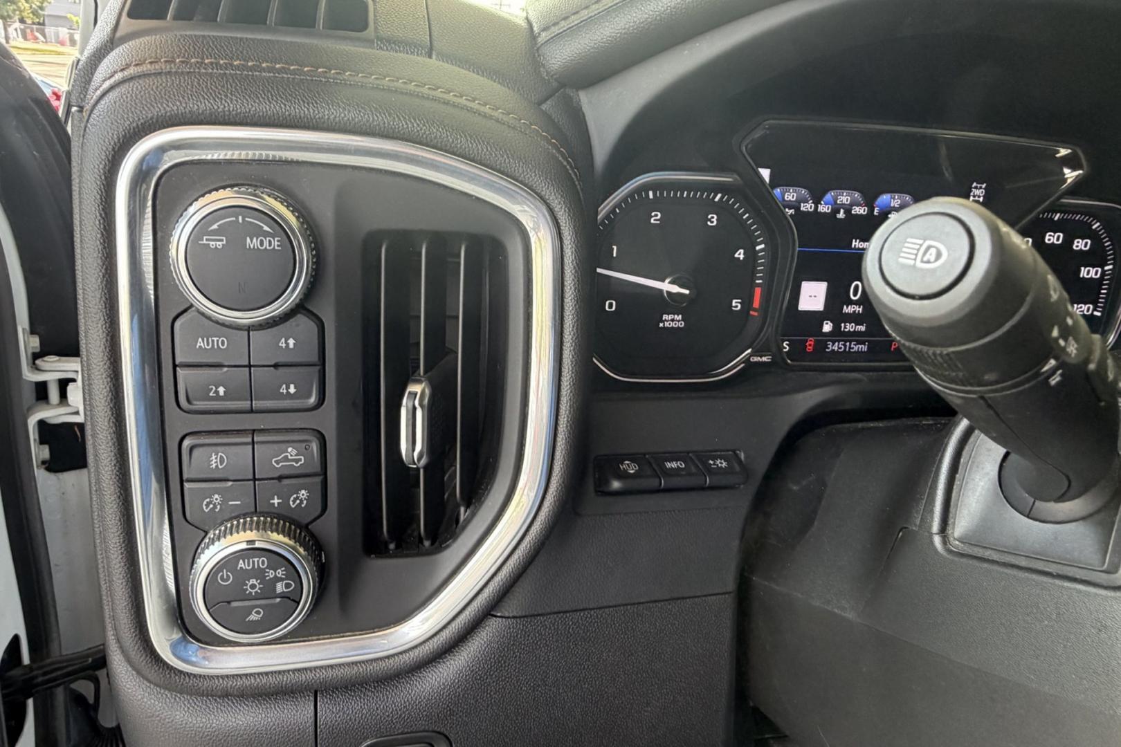 2021 White /Black GMC Sierra 3500HD AT4 (1GT49VEYXMF) with an V8 6.6 Liter Duramax Turbo Diesel engine, Automatic Allison 10 Speed transmission, located at 2304 W. Main St., Boise, ID, 83702, (208) 342-7777, 43.622105, -116.218658 - Looking For A Great Truck? This Is It!- Photo#13