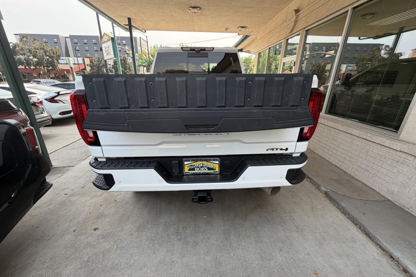2021 White /Black GMC Sierra 3500HD AT4 (1GT49VEYXMF) with an V8 6.6 Liter Duramax Turbo Diesel engine, Automatic Allison 10 Speed transmission, located at 2304 W. Main St., Boise, ID, 83702, (208) 342-7777, 43.622105, -116.218658 - Looking For A Great Truck? This Is It!- Photo#28
