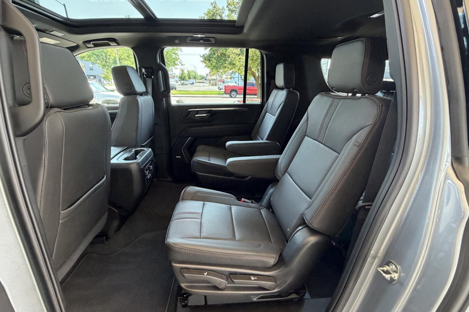 2025 Sterling Silver Metallic /Jet Black Chevrolet Suburban RST (1GNS6ERL9SR) with an V8 6.2 Liter engine, Automatic 10 Speed transmission, located at 2304 W. Main St., Boise, ID, 83702, (208) 342-7777, 43.622105, -116.218658 - Stunning And Has Remaining Factory Warranty Too!- Photo#17