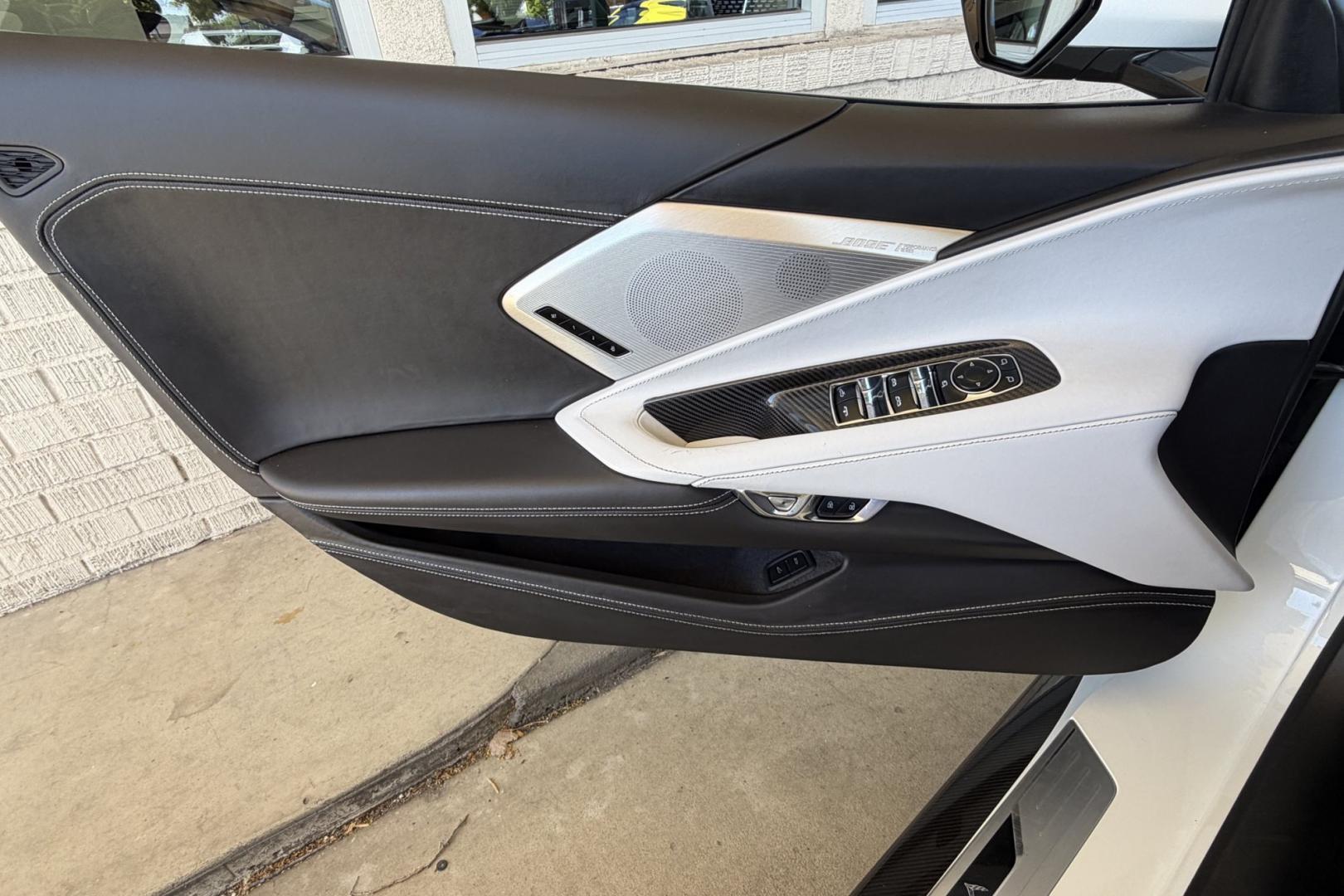 2023 Arctic White /Sky Cool Grey Chevrolet Corvette Stingray 3LT Z51 (1G1YC3D4XP5) with an V8 6.2 Liter engine, Automatic 8 Speed transmission, located at 2304 W. Main St., Boise, ID, 83702, (208) 342-7777, 43.622105, -116.218658 - Stunning! Low Mileage And Highly Optioned Too!- Photo#7