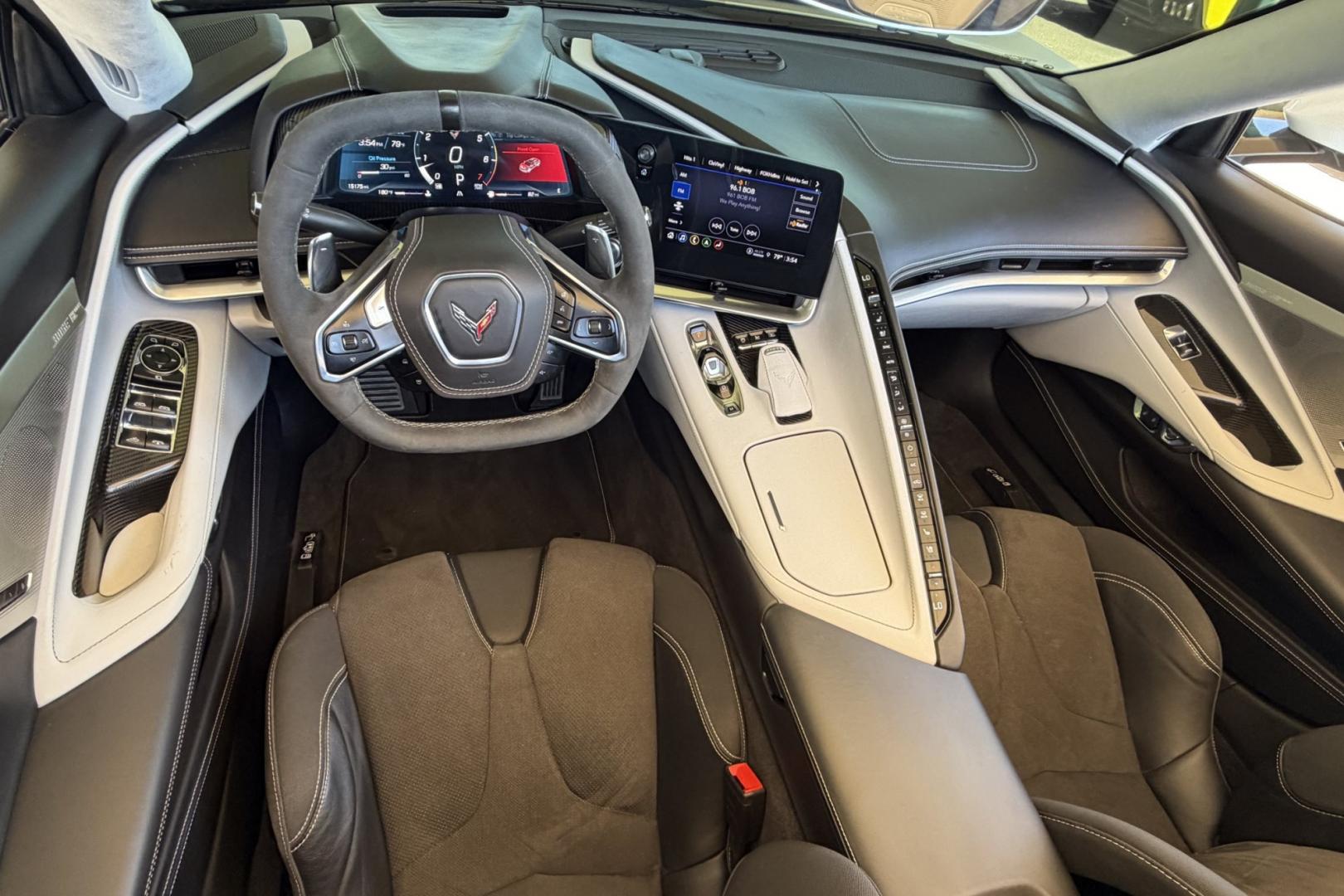 2023 Arctic White /Sky Cool Grey Chevrolet Corvette Stingray 3LT Z51 (1G1YC3D4XP5) with an V8 6.2 Liter engine, Automatic 8 Speed transmission, located at 2304 W. Main St., Boise, ID, 83702, (208) 342-7777, 43.622105, -116.218658 - Stunning! Low Mileage And Highly Optioned Too!- Photo#16