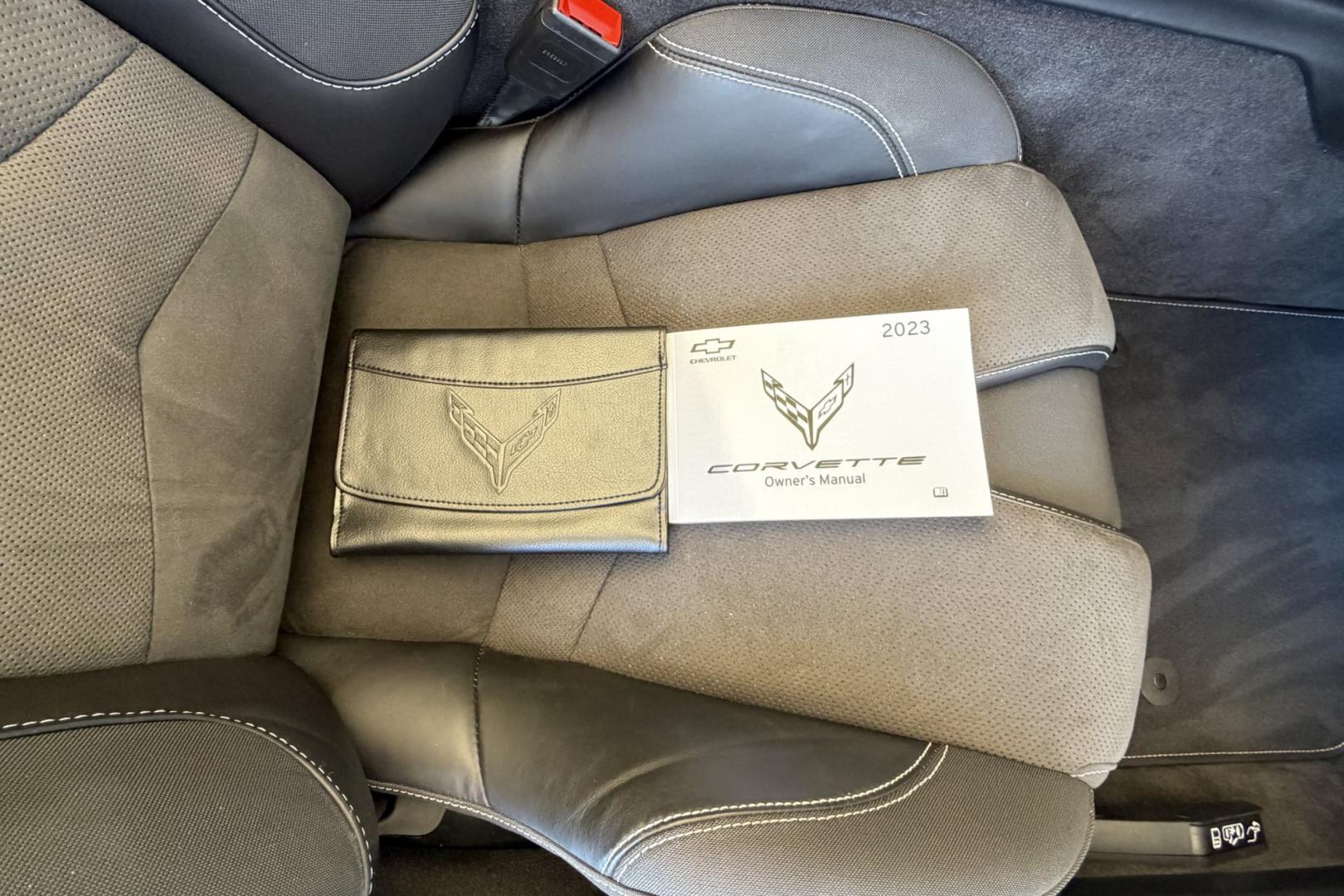 2023 Arctic White /Sky Cool Grey Chevrolet Corvette Stingray 3LT Z51 (1G1YC3D4XP5) with an V8 6.2 Liter engine, Automatic 8 Speed transmission, located at 2304 W. Main St., Boise, ID, 83702, (208) 342-7777, 43.622105, -116.218658 - Stunning! Low Mileage And Highly Optioned Too!- Photo#20