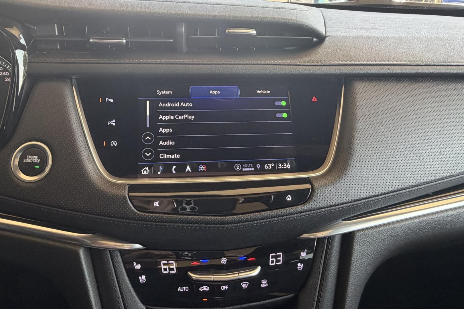 2024 Midnight Sky Metallic /Jet Black Cadillac XT5 Premium Luxury (1GYKNDR42RZ) with an 4 Cyl 2.0 Liter Turbo engine, Automatic 9 Speed transmission, located at 2304 W. Main St., Boise, ID, 83702, (208) 342-7777, 43.622105, -116.218658 - Stunning! Low Mileage! Remaining Factory Warranty Too!- Photo#11
