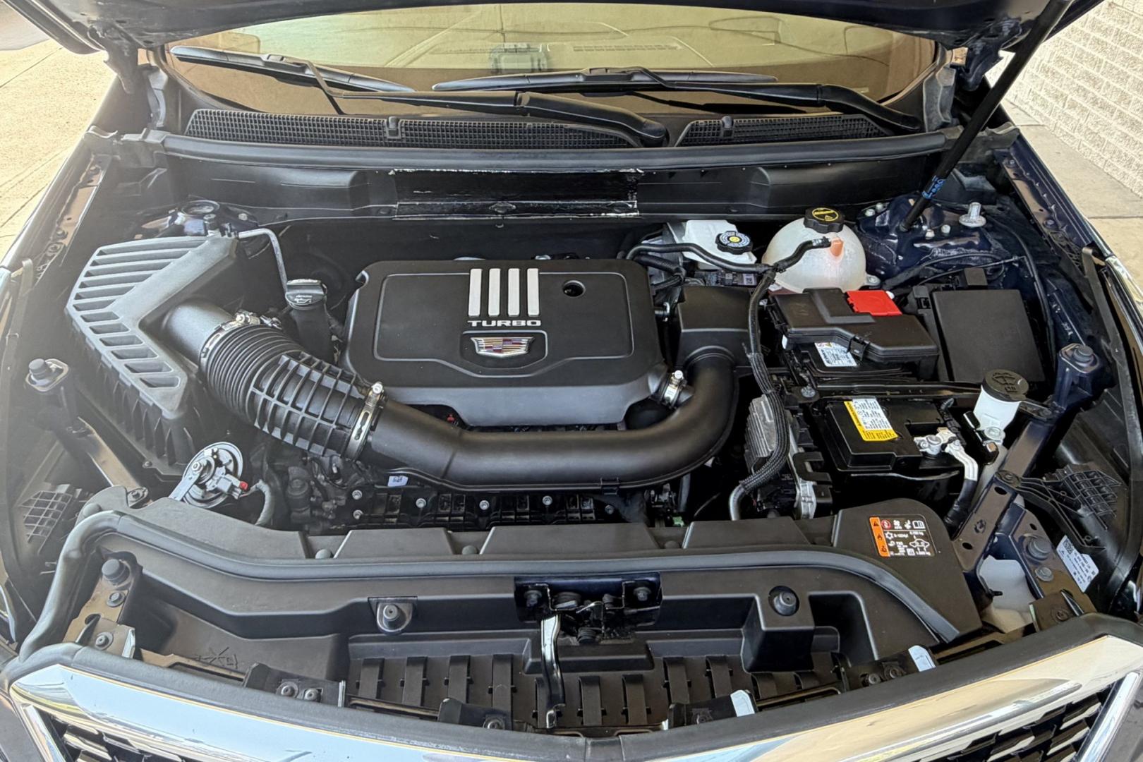 2024 Midnight Sky Metallic /Jet Black Cadillac XT5 Premium Luxury (1GYKNDR42RZ) with an 4 Cyl 2.0 Liter Turbo engine, Automatic 9 Speed transmission, located at 2304 W. Main St., Boise, ID, 83702, (208) 342-7777, 43.622105, -116.218658 - Stunning! Low Mileage! Remaining Factory Warranty Too!- Photo#17