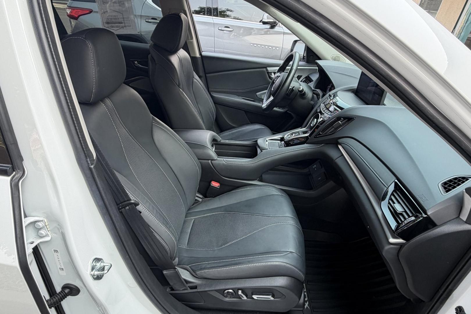 2021 Platinum White Pearl /Gray Acura RDX Advance (5J8TC2H78ML) with an 4 Cyl 2.0 Liter engine, Automatic 10 Speed transmission, located at 2304 W. Main St., Boise, ID, 83702, (208) 342-7777, 43.622105, -116.218658 - Low Mileage And Clean!- Photo#24