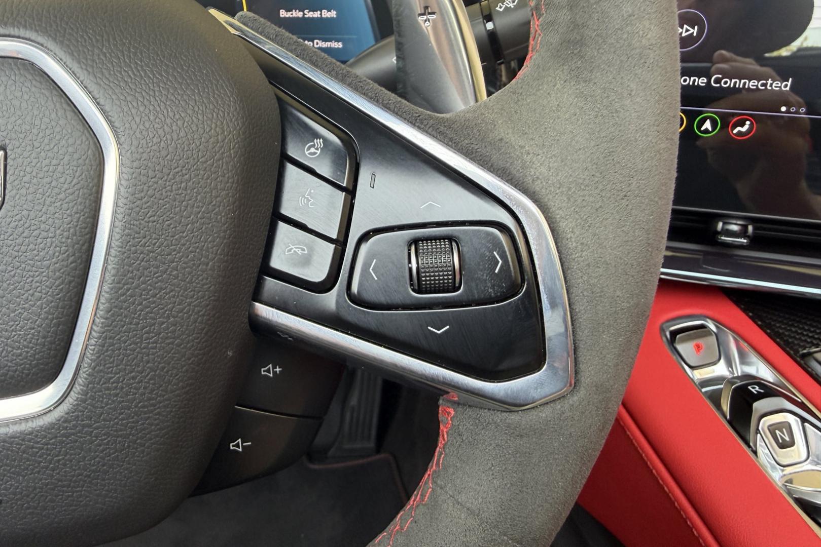 2023 Red Mist Metallic /Jet Black/Adrenaline Red Chevrolet Corvette Stingray 2LT (1G1YB3D46P5) with an V8 6.2 Liter engine, Automatic 8 Speed transmission, located at 2304 W. Main St., Boise, ID, 83702, (208) 342-7777, 43.622105, -116.218658 - Red Mist Metallic! 2LT w/ Lift! Very Clean!- Photo#20