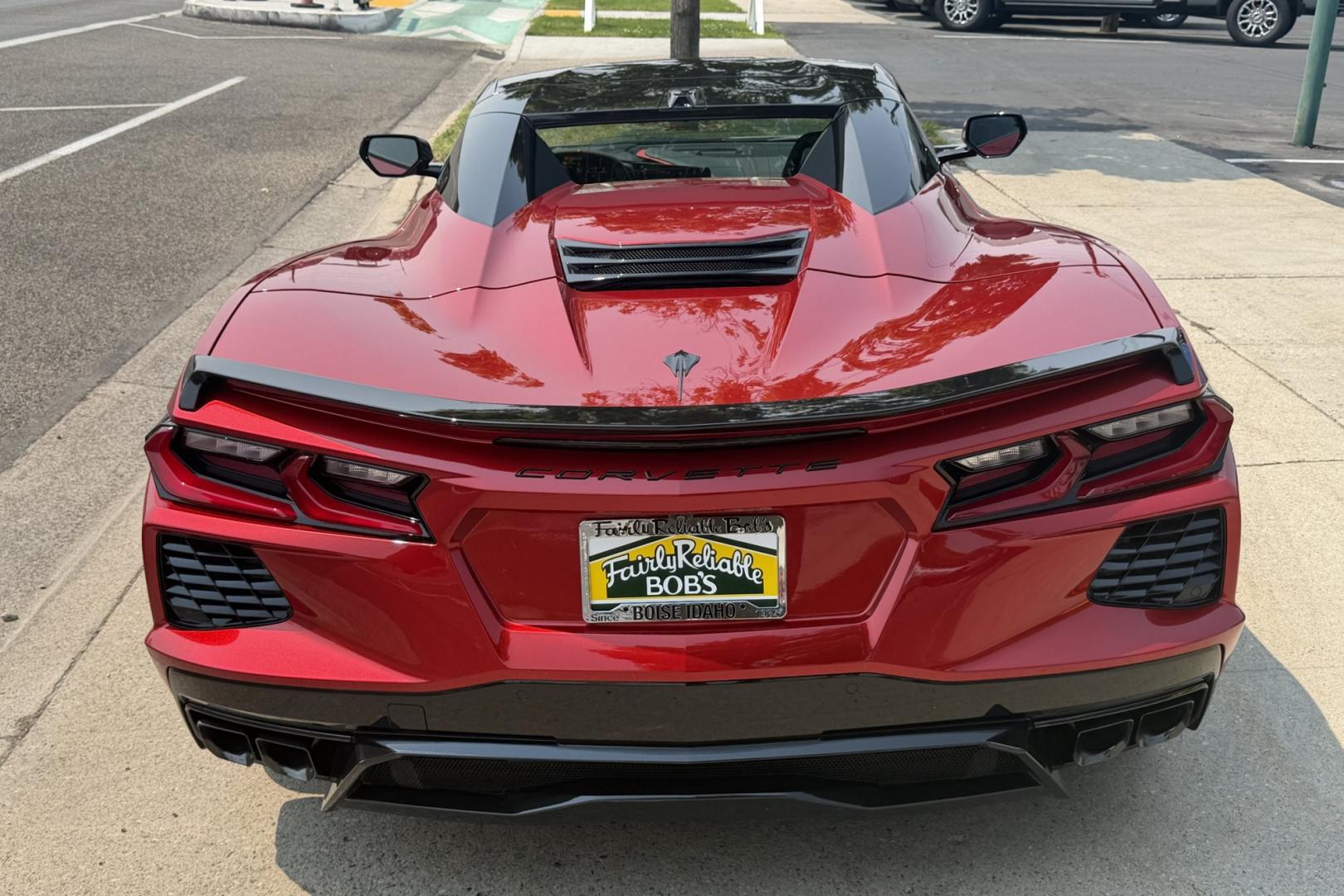 2023 Red Mist Metallic /Jet Black/Adrenaline Red Chevrolet Corvette Stingray 2LT (1G1YB3D46P5) with an V8 6.2 Liter engine, Automatic 8 Speed transmission, located at 2304 W. Main St., Boise, ID, 83702, (208) 342-7777, 43.622105, -116.218658 - Red Mist Metallic! 2LT w/ Lift! Very Clean!- Photo#23