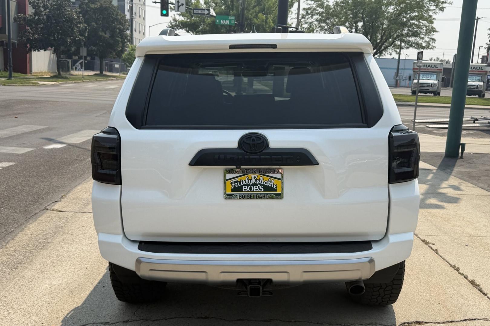 2023 Super White /Black Toyota 4Runner TRD Off Road (JTERU5JR2P6) with an V6 4.0 Liter engine, Automatic transmission, located at 2304 W. Main St., Boise, ID, 83702, (208) 342-7777, 43.622105, -116.218658 - Stunning And Capable 4Runner TRD Off Road!- Photo#1