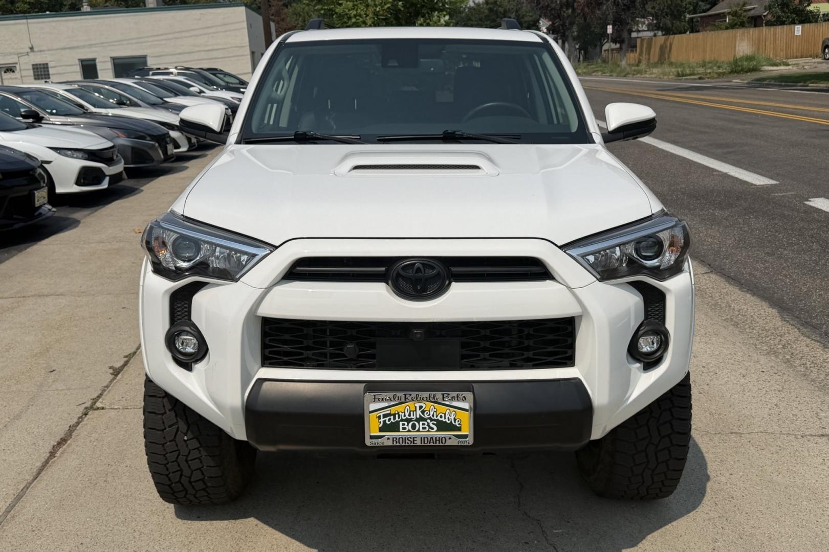 2023 Super White /Black Toyota 4Runner TRD Off Road (JTERU5JR2P6) with an V6 4.0 Liter engine, Automatic transmission, located at 2304 W. Main St., Boise, ID, 83702, (208) 342-7777, 43.622105, -116.218658 - Stunning And Capable 4Runner TRD Off Road!- Photo#3