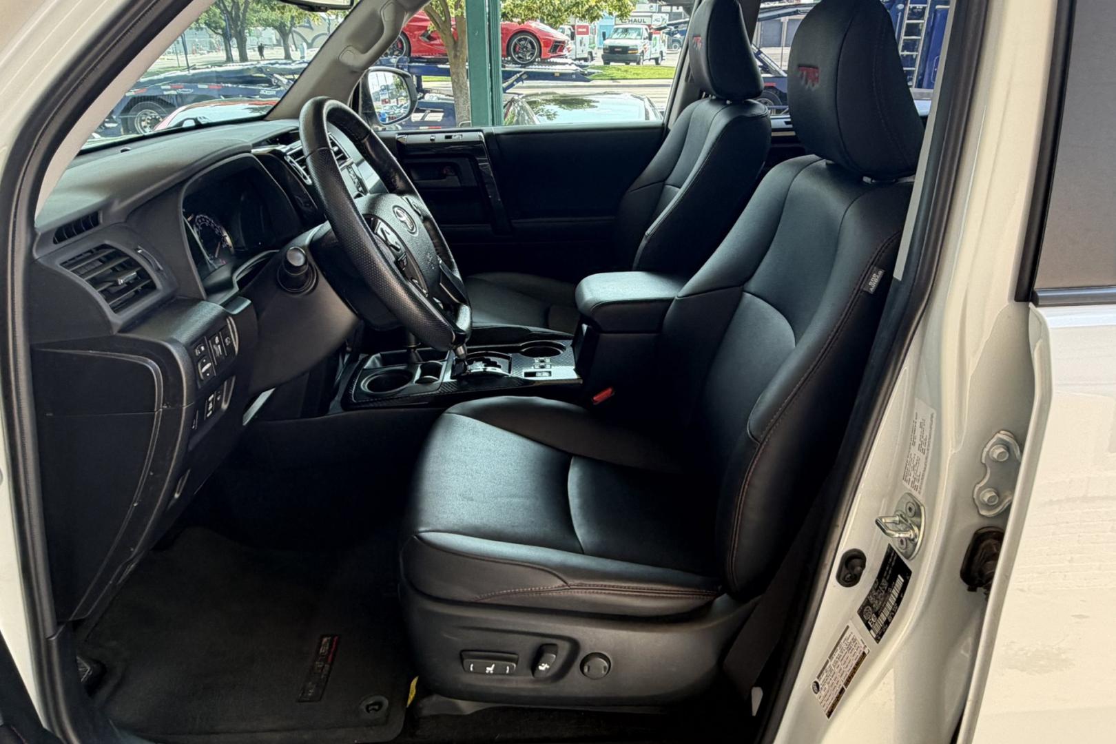 2023 Super White /Black Toyota 4Runner TRD Off Road (JTERU5JR2P6) with an V6 4.0 Liter engine, Automatic transmission, located at 2304 W. Main St., Boise, ID, 83702, (208) 342-7777, 43.622105, -116.218658 - Stunning And Capable 4Runner TRD Off Road!- Photo#14
