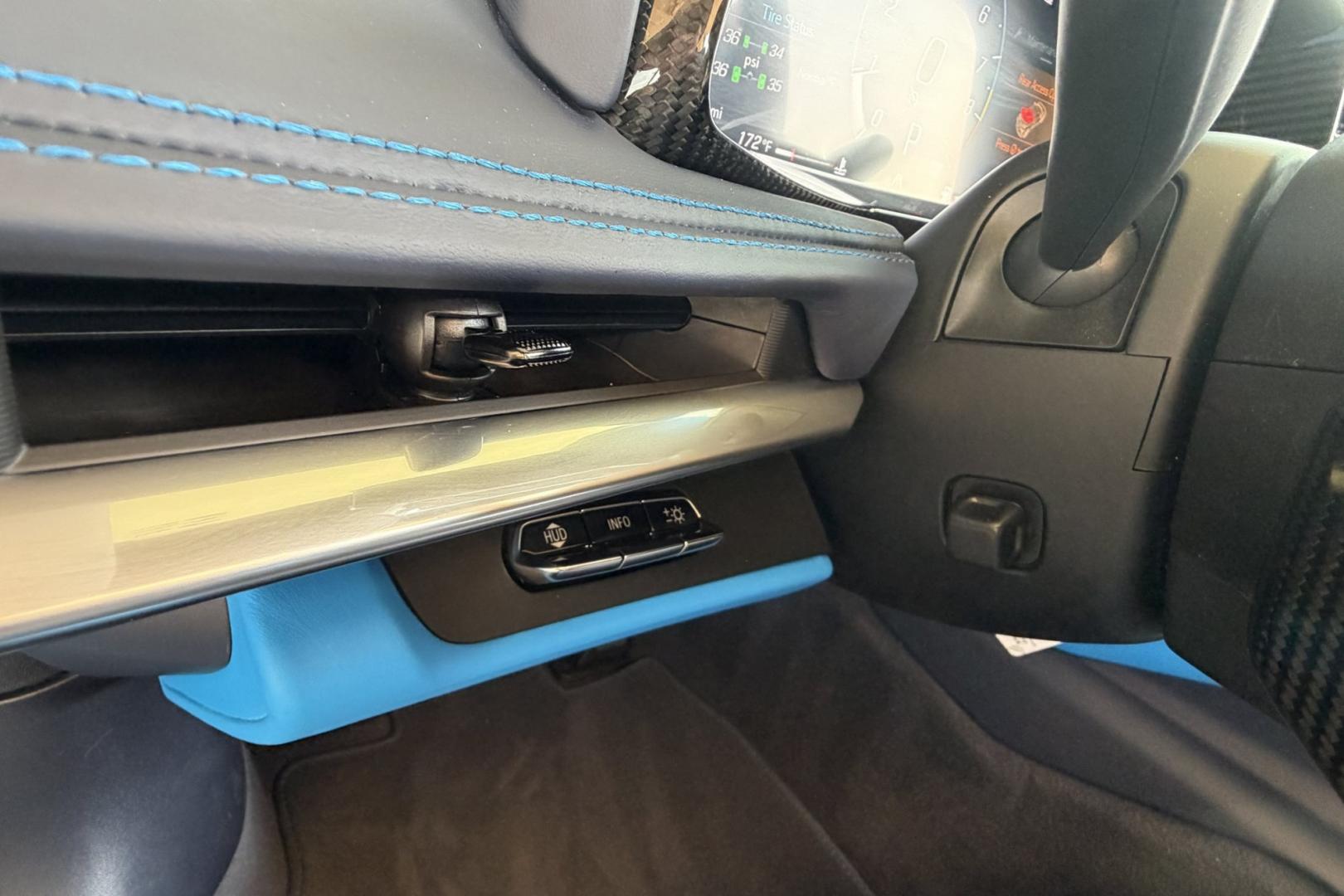 2025 Riptide Blue Metallic /Tension w/ Twilight Blue Dipped Chevrolet Corvette Stingray Z/06 Z/07 3LZ (1G1YF2D39S5) with an V8 5.5 Liter engine, Automatic 8 Speed transmission, located at 2304 W. Main St., Boise, ID, 83702, (208) 342-7777, 43.622105, -116.218658 - Remaining Factory Warranty! This Car Is Beyond Impressive! 670 horsepower and 460 lb-ft of torque!- Photo#13