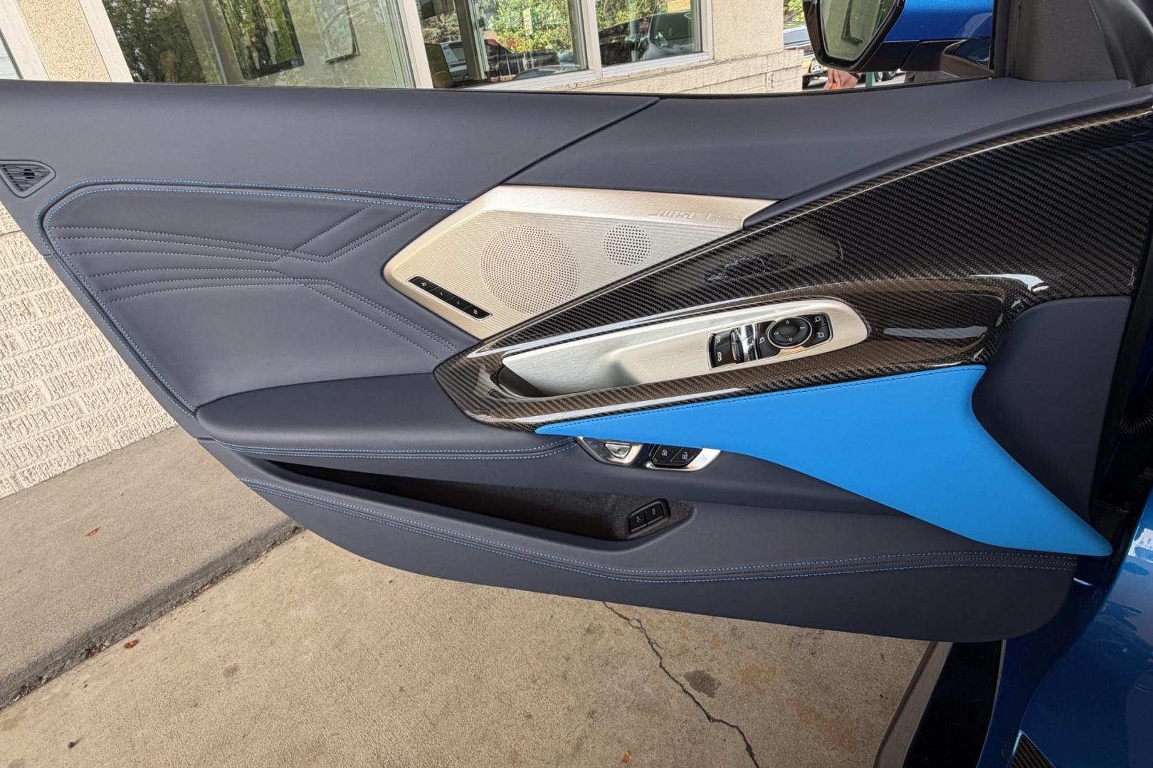 2025 Riptide Blue Metallic /Tension w/ Twilight Blue Dipped Chevrolet Corvette Stingray Z/06 Z/07 3LZ (1G1YF2D39S5) with an V8 5.5 Liter engine, Automatic 8 Speed transmission, located at 2304 W. Main St., Boise, ID, 83702, (208) 342-7777, 43.622105, -116.218658 - Remaining Factory Warranty! This Car Is Beyond Impressive! 670 horsepower and 460 lb-ft of torque!- Photo#12