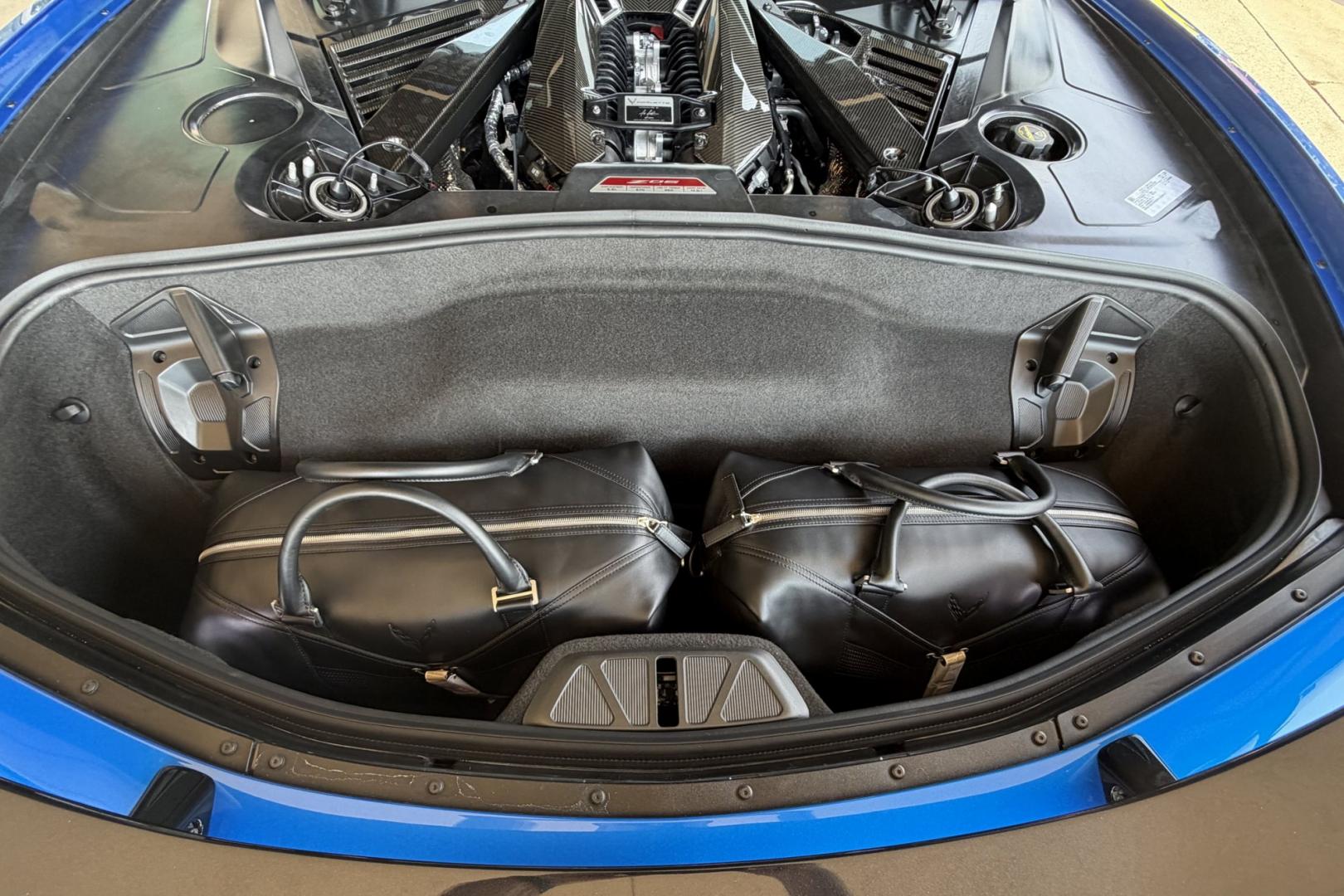 2025 Riptide Blue Metallic /Tension w/ Twilight Blue Dipped Chevrolet Corvette Stingray Z/06 Z/07 3LZ (1G1YF2D39S5) with an V8 5.5 Liter engine, Automatic 8 Speed transmission, located at 2304 W. Main St., Boise, ID, 83702, (208) 342-7777, 43.622105, -116.218658 - Remaining Factory Warranty! This Car Is Beyond Impressive! 670 horsepower and 460 lb-ft of torque!- Photo#24