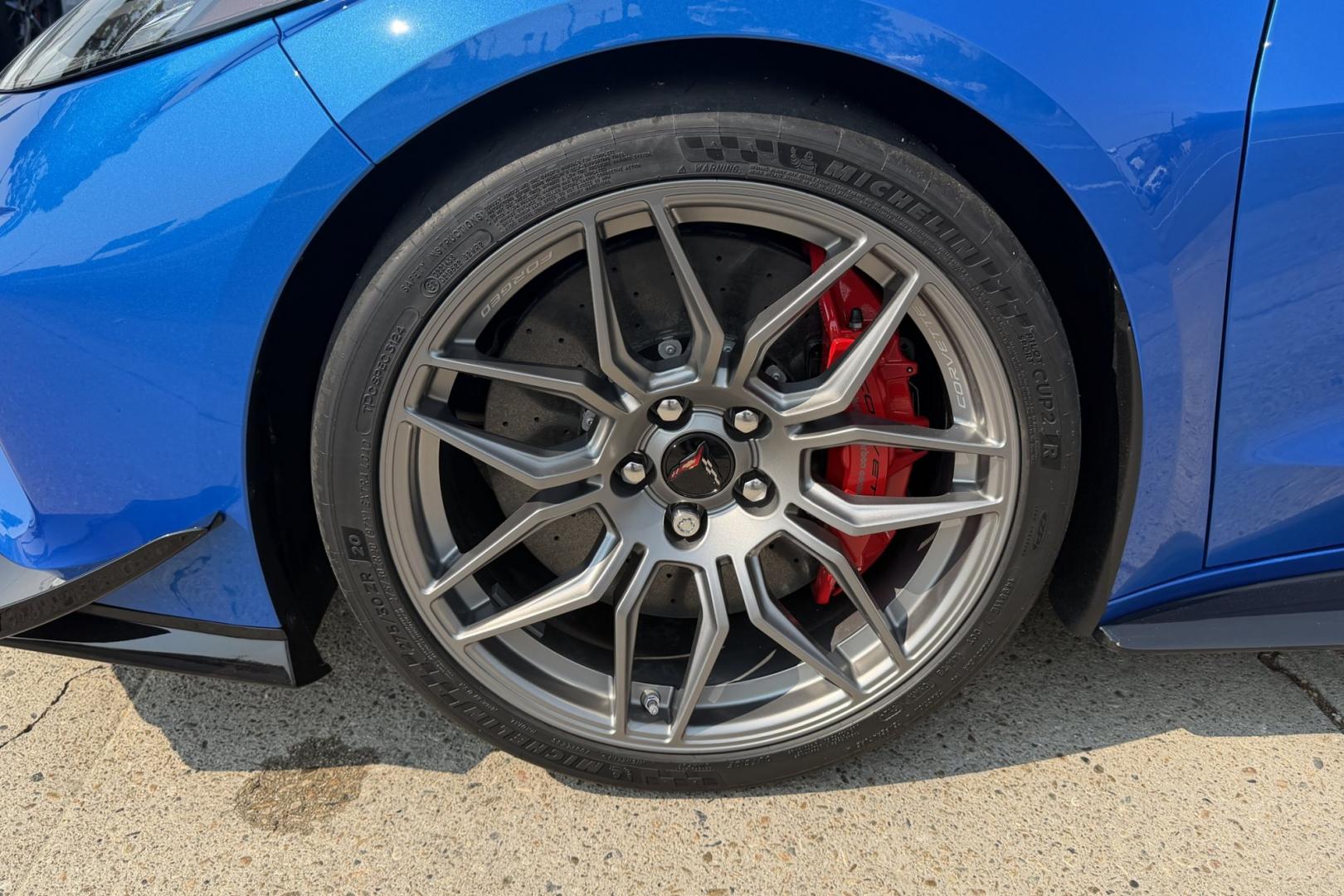 2025 Riptide Blue Metallic /Tension w/ Twilight Blue Dipped Chevrolet Corvette Stingray Z/06 Z/07 3LZ (1G1YF2D39S5) with an V8 5.5 Liter engine, Automatic 8 Speed transmission, located at 2304 W. Main St., Boise, ID, 83702, (208) 342-7777, 43.622105, -116.218658 - Remaining Factory Warranty! This Car Is Beyond Impressive! 670 horsepower and 460 lb-ft of torque!- Photo#31
