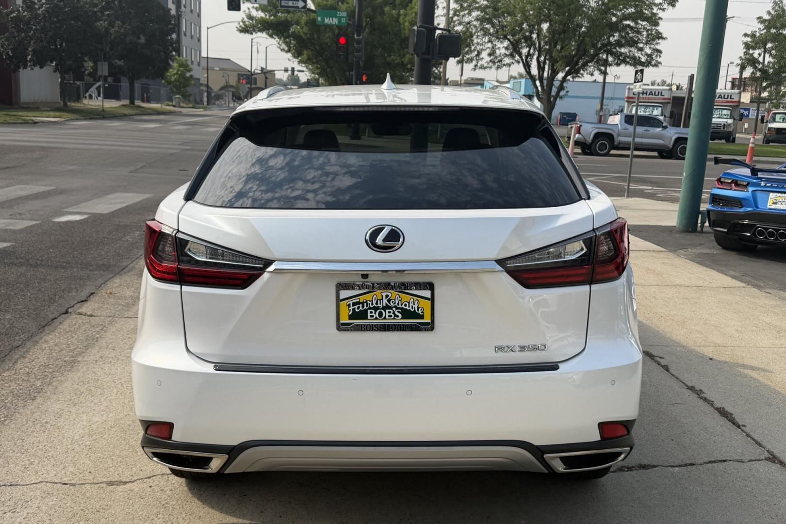 2020 Eminent White Pearl /Tan Lexus RX 350 Premium (2T2HZMDA0LC) with an V6 3.5 Liter engine, Automatic 8 Speed transmission, located at 2304 W. Main St., Boise, ID, 83702, (208) 342-7777, 43.622105, -116.218658 - Extremely Clean! 1 Owner Idaho Vehicle! Ready To Go!- Photo#1