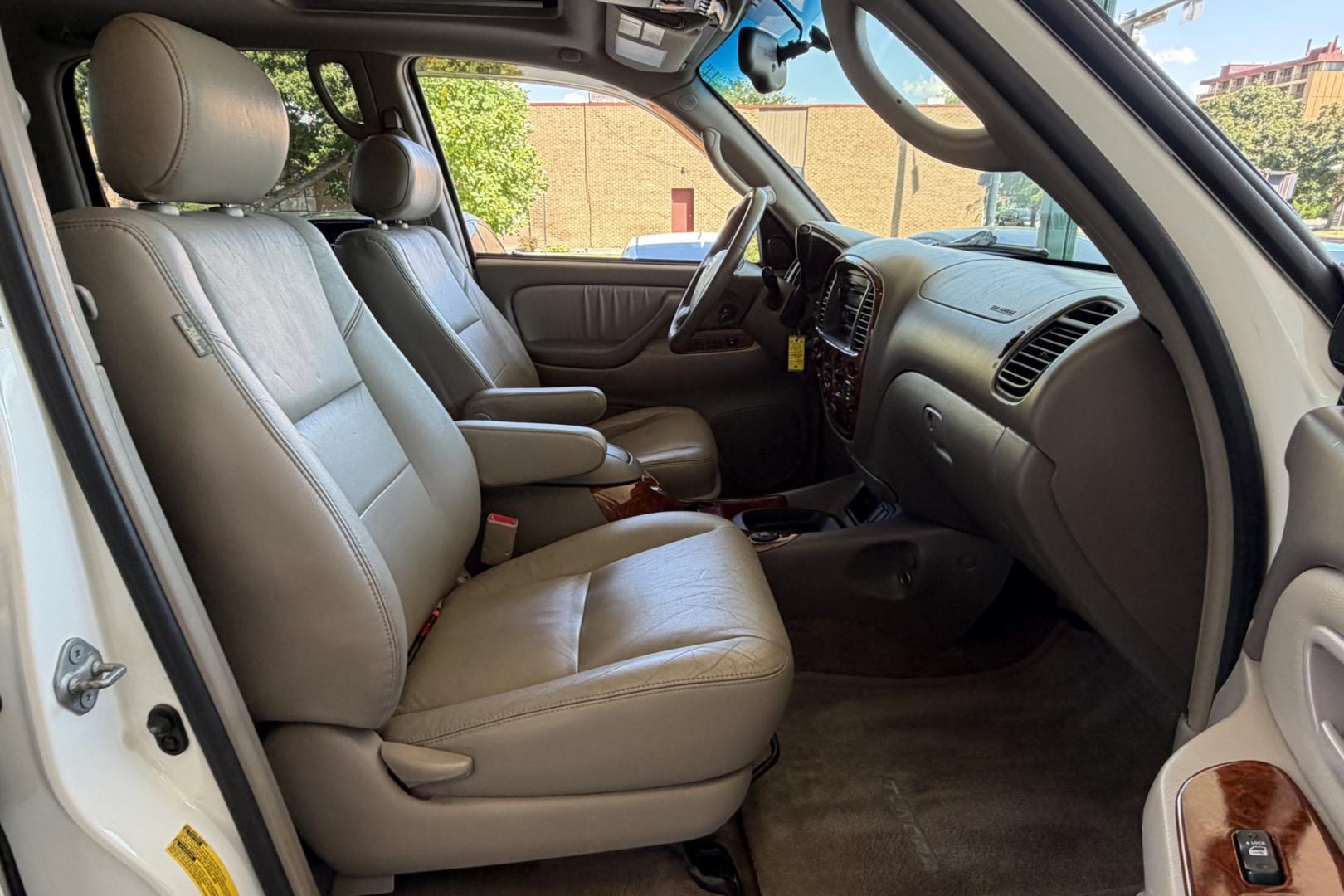 2005 Super White /Tan Toyota Tundra Limited (5TBDT48175S) with an V8 4.7 Liter engine, Automatic transmission, located at 2304 W. Main St., Boise, ID, 83702, (208) 342-7777, 43.622105, -116.218658 - New Wheels And Tires! Clean Tundra!- Photo#16