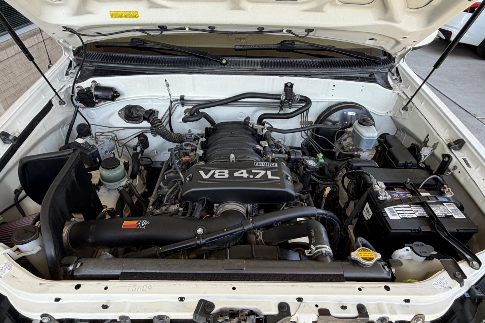 2005 Super White /Tan Toyota Tundra Limited (5TBDT48175S) with an V8 4.7 Liter engine, Automatic transmission, located at 2304 W. Main St., Boise, ID, 83702, (208) 342-7777, 43.622105, -116.218658 - New Wheels And Tires! Clean Tundra!- Photo#15