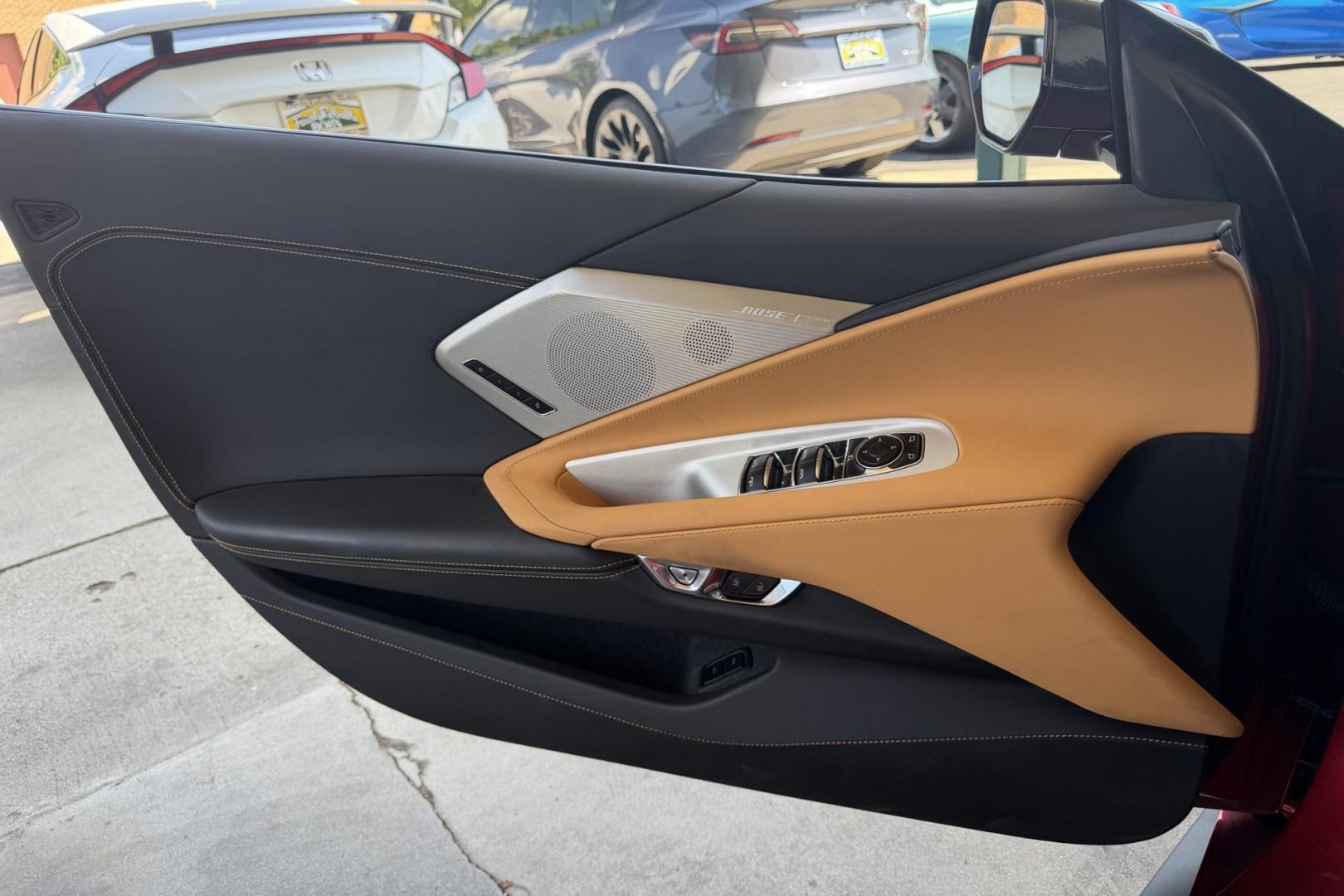 2024 Red Mist Metallic /Natural Dipped Chevrolet Corvette Stingray 2LT (1G1YB3D48R5) with an V8 6.2 Liter engine, Automatic 8 Speed transmission, located at 2304 W. Main St., Boise, ID, 83702, (208) 342-7777, 43.622105, -116.218658 - Stunning 2LT Package With Lift! Remaining Factory Warranty Too!- Photo#7