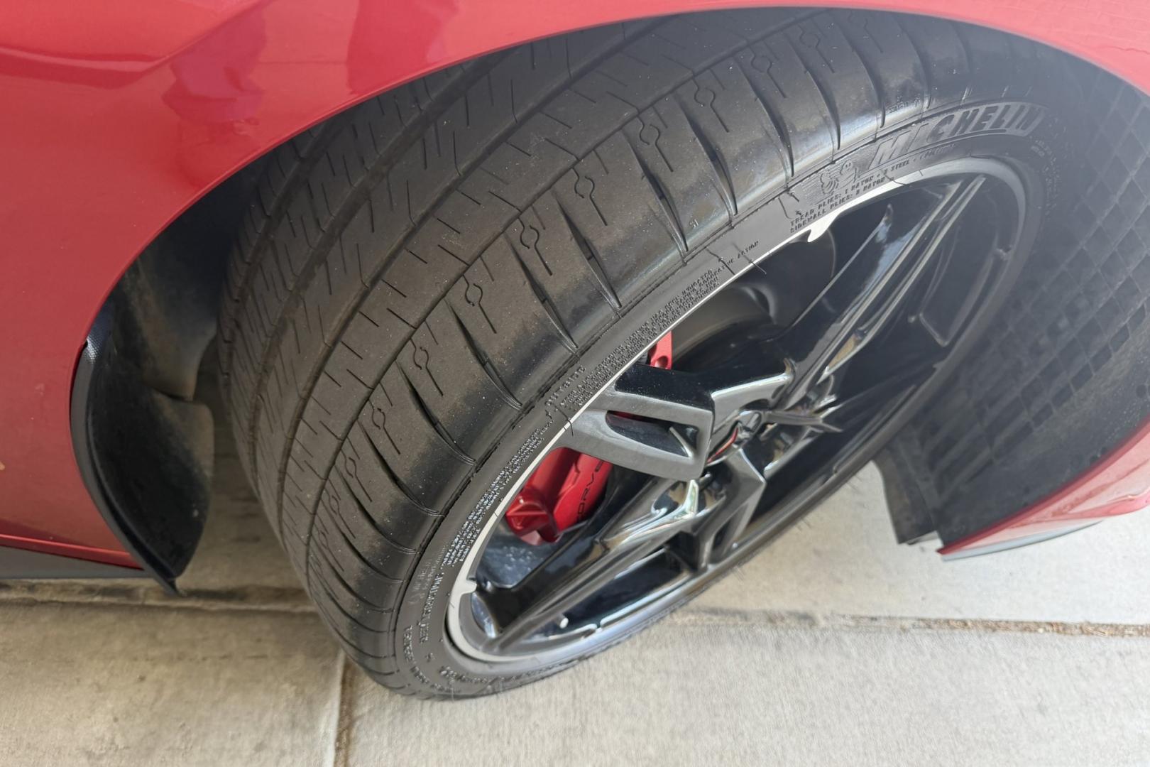 2024 Red Mist Metallic /Natural Dipped Chevrolet Corvette Stingray 2LT (1G1YB3D48R5) with an V8 6.2 Liter engine, Automatic 8 Speed transmission, located at 2304 W. Main St., Boise, ID, 83702, (208) 342-7777, 43.622105, -116.218658 - Stunning 2LT Package With Lift! Remaining Factory Warranty Too!- Photo#20