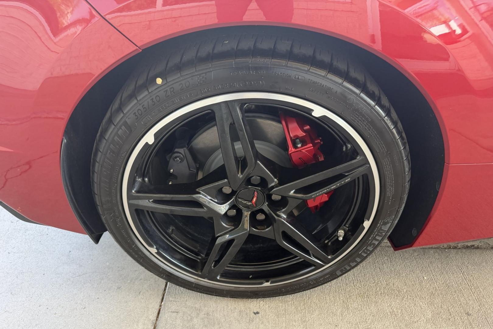 2024 Red Mist Metallic /Natural Dipped Chevrolet Corvette Stingray 2LT (1G1YB3D48R5) with an V8 6.2 Liter engine, Automatic 8 Speed transmission, located at 2304 W. Main St., Boise, ID, 83702, (208) 342-7777, 43.622105, -116.218658 - Stunning 2LT Package With Lift! Remaining Factory Warranty Too!- Photo#24