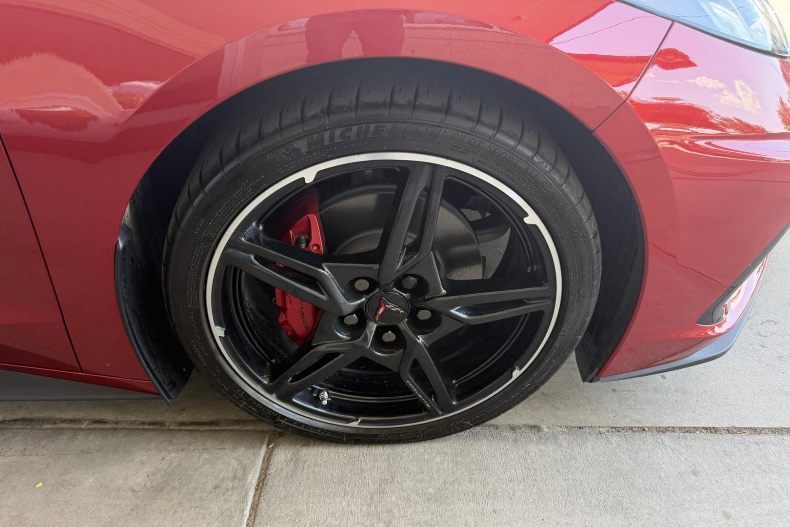 2024 Red Mist Metallic /Natural Dipped Chevrolet Corvette Stingray 2LT (1G1YB3D48R5) with an V8 6.2 Liter engine, Automatic 8 Speed transmission, located at 2304 W. Main St., Boise, ID, 83702, (208) 342-7777, 43.622105, -116.218658 - Stunning 2LT Package With Lift! Remaining Factory Warranty Too!- Photo#25