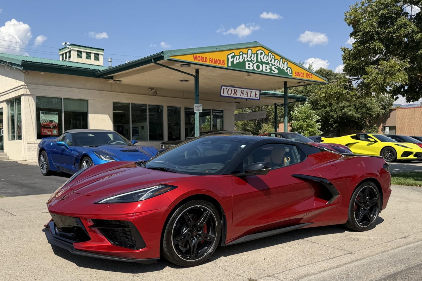2024 Red Mist Metallic /Natural Dipped Chevrolet Corvette Stingray 2LT (1G1YB3D48R5) with an V8 6.2 Liter engine, Automatic 8 Speed transmission, located at 2304 W. Main St., Boise, ID, 83702, (208) 342-7777, 43.622105, -116.218658 - Stunning 2LT Package With Lift! Remaining Factory Warranty Too!- Photo#27