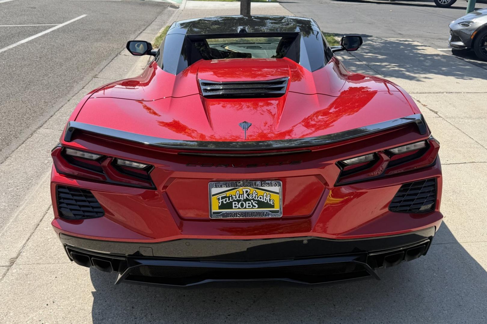 2024 Red Mist Metallic /Natural Dipped Chevrolet Corvette Stingray 2LT (1G1YB3D48R5) with an V8 6.2 Liter engine, Automatic 8 Speed transmission, located at 2304 W. Main St., Boise, ID, 83702, (208) 342-7777, 43.622105, -116.218658 - Stunning 2LT Package With Lift! Remaining Factory Warranty Too!- Photo#28