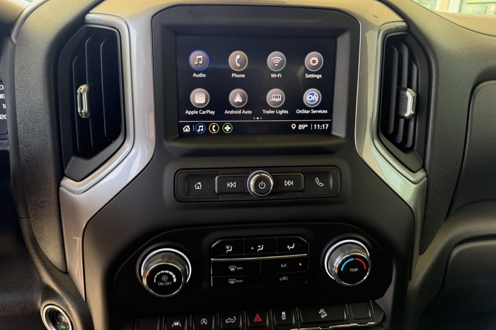 2022 Silver /Black Chevrolet Silverado 1500 Z/71 Trail Boss (3GCPDCED8NG) with an V8 5.3 Liter engine, Automatic 8 Speed transmission, located at 2304 W. Main St., Boise, ID, 83702, (208) 342-7777, 43.622105, -116.218658 - New Tires! Seats 6! Ready To Go!- Photo#11
