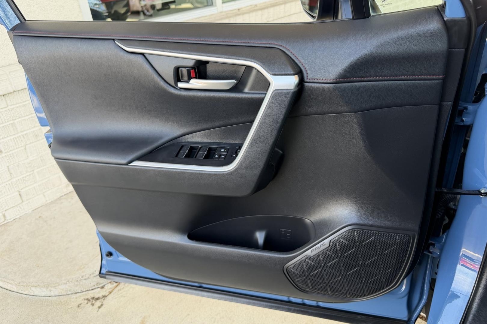 2024 Cavalry Blue /Black Toyota RAV4 TRD Off Road (2T3S1RFV9RW) with an 4 Cyl 2.5 Liter engine, Automatic 8 Speed transmission, located at 2304 W. Main St., Boise, ID, 83702, (208) 342-7777, 43.622105, -116.218658 - Remaining Factory Warranty! Capable Off Road RAV4!- Photo#8