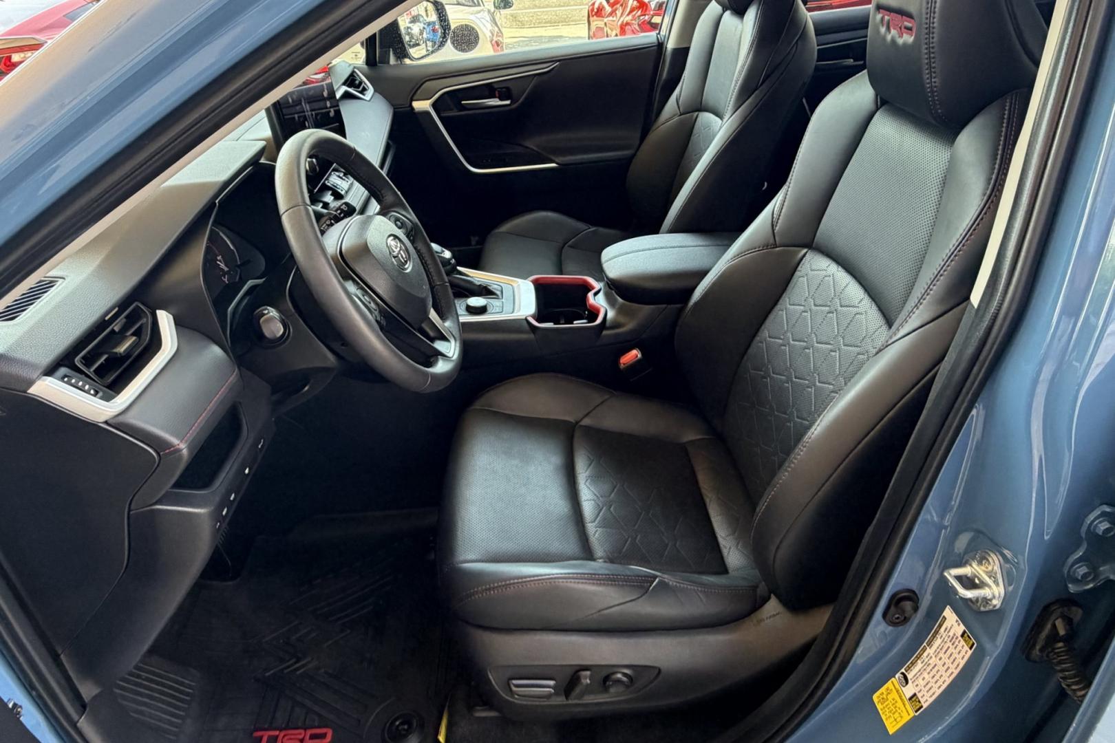 2024 Cavalry Blue /Black Toyota RAV4 TRD Off Road (2T3S1RFV9RW) with an 4 Cyl 2.5 Liter engine, Automatic 8 Speed transmission, located at 2304 W. Main St., Boise, ID, 83702, (208) 342-7777, 43.622105, -116.218658 - Remaining Factory Warranty! Capable Off Road RAV4!- Photo#13