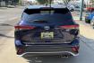 2023 Dark Blue Pearl /Red/Black Toyota Highlander XSE (5TDKDRBH9PS) with an 4 Cyl 2.4 Liter Turbo engine, Automatic 8 Speed transmission, located at 2304 W. Main St., Boise, ID, 83702, (208) 342-7777, 43.622105, -116.218658 - Highly Optioned, 7 Passenger And Clean!- Photo#1