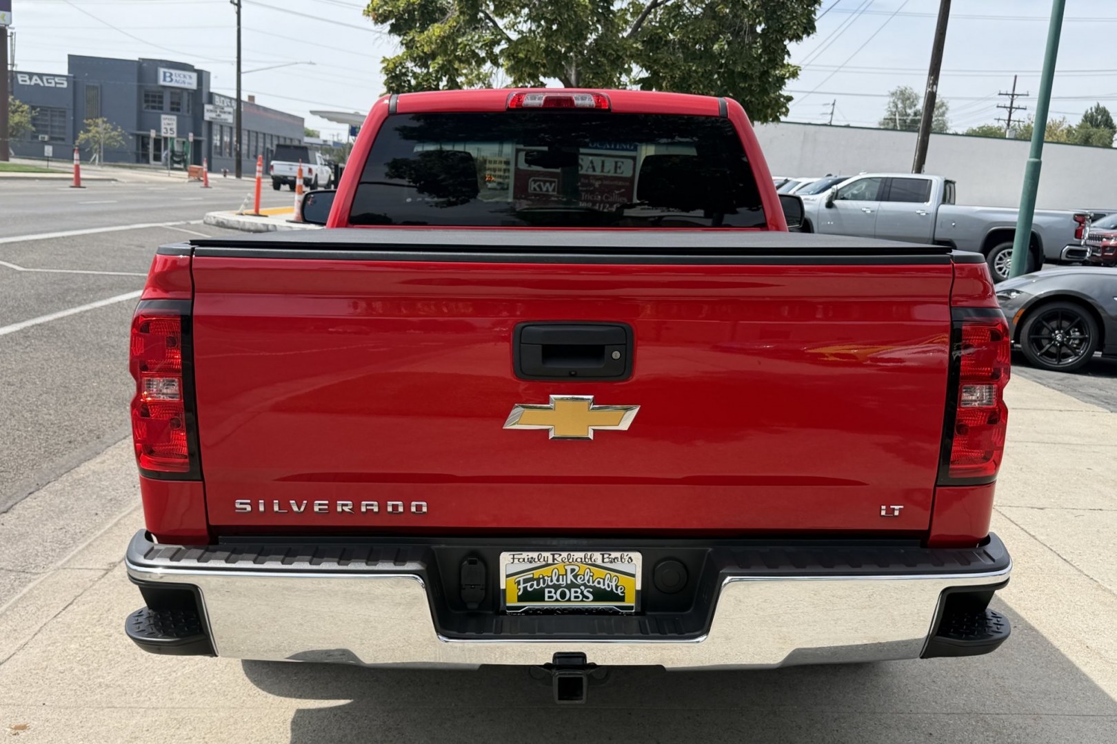 2018 Red Hot /Black Chevrolet Silverado 1500 LT (1GCNKREH4JZ) with an V6 4.3 Liter engine, Automatic 6 Speed transmission, located at 2304 W. Main St., Boise, ID, 83702, (208) 342-7777, 43.622105, -116.218658 - Stunning And Hard To Find Short Box Chevrolet!- Photo#1