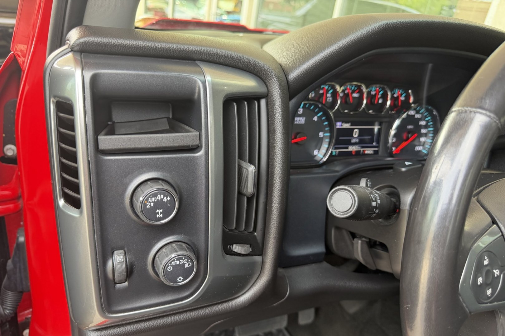 2018 Red Hot /Black Chevrolet Silverado 1500 LT (1GCNKREH4JZ) with an V6 4.3 Liter engine, Automatic 6 Speed transmission, located at 2304 W. Main St., Boise, ID, 83702, (208) 342-7777, 43.622105, -116.218658 - Stunning And Hard To Find Short Box Chevrolet!- Photo#10