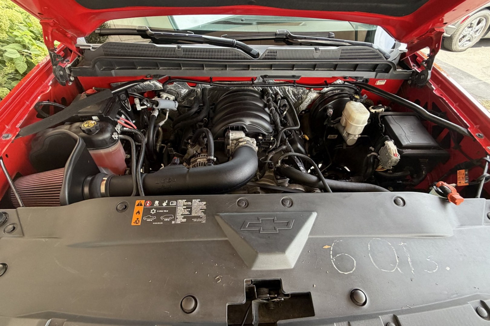 2018 Red Hot /Black Chevrolet Silverado 1500 LT (1GCNKREH4JZ) with an V6 4.3 Liter engine, Automatic 6 Speed transmission, located at 2304 W. Main St., Boise, ID, 83702, (208) 342-7777, 43.622105, -116.218658 - Stunning And Hard To Find Short Box Chevrolet!- Photo#17