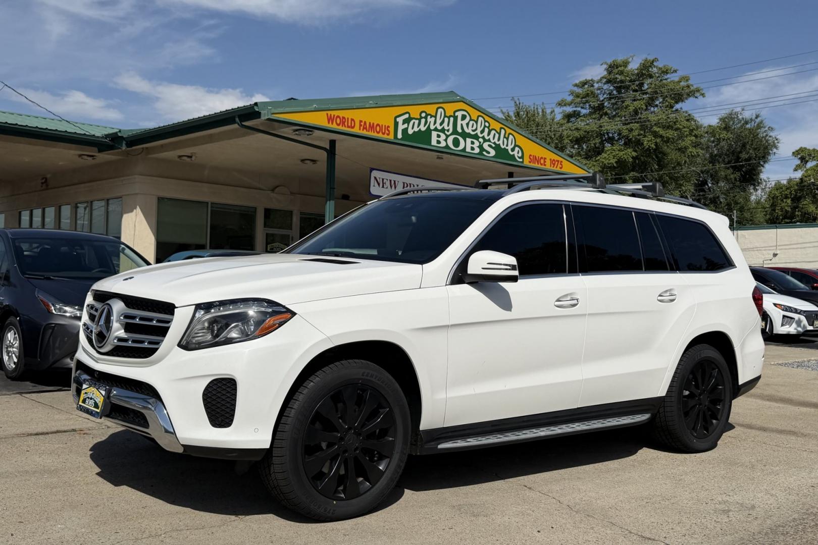 2018 Polar White /Black Mercedes-Benz GLS 450 Premium (4JGDF6EE8JB) with an V6 3.0 Liter Twin Turbo engine, Automatic 9 Speed transmission, located at 2304 W. Main St., Boise, ID, 83702, (208) 342-7777, 43.622105, -116.218658- Photo#0