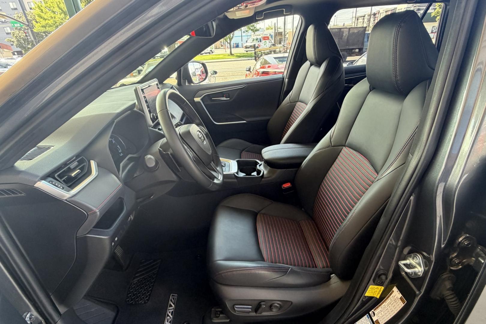 2021 Magnetite Gray Metallic /Black Toyota RAV4 Prime XSE (JTMEB3FV1MD) with an 4 Cyl 2.5 Liter Hybrid engine, Automatic transmission, located at 2304 W. Main St., Boise, ID, 83702, (208) 342-7777, 43.622105, -116.218658 - Hard To Find! Great To Own!- Photo#13