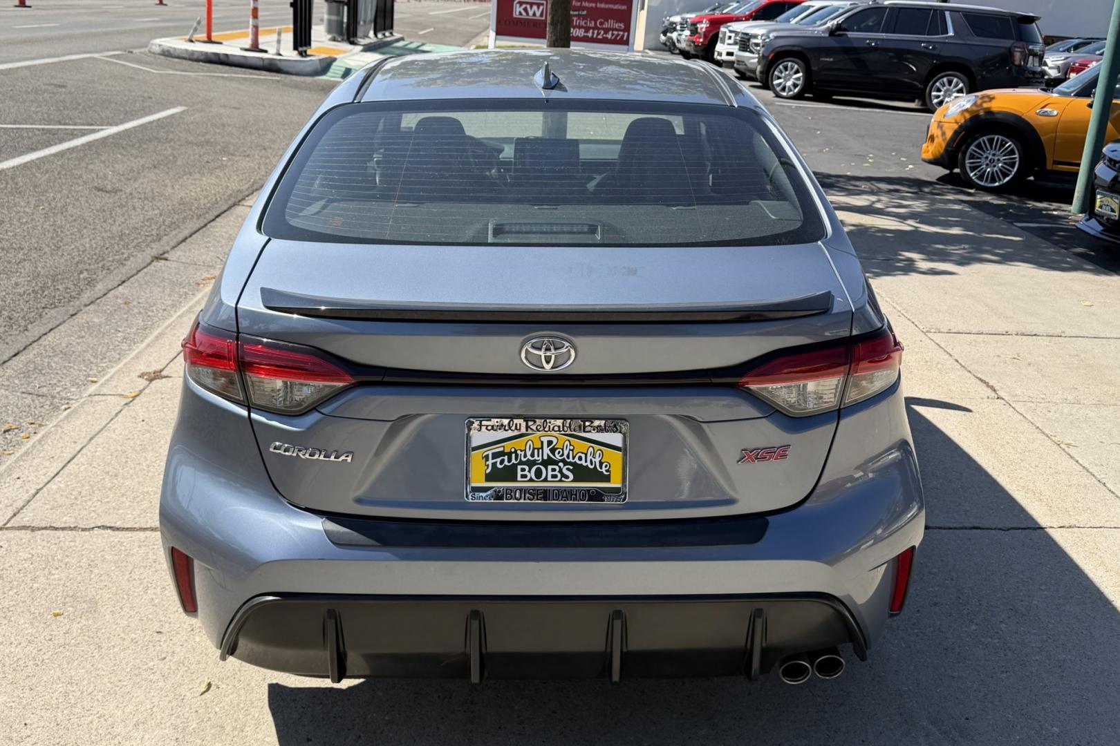 2024 Celestite Gray Metallic /Black Toyota Corolla XSE (5YFT4MCE0RP) with an 4 Cyl 2.0 Liter engine, Automatic transmission, located at 2304 W. Main St., Boise, ID, 83702, (208) 342-7777, 43.622105, -116.218658 - Great Fuel Economy! Sunroof Too!- Photo#1