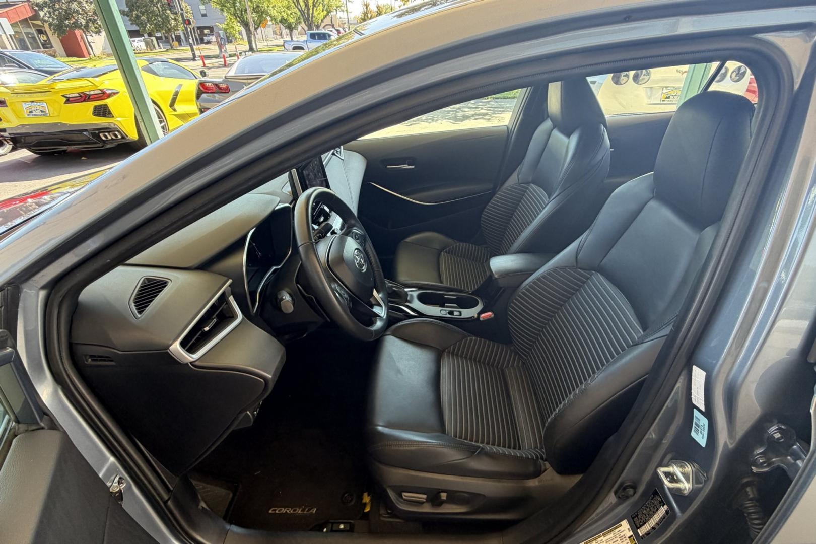 2024 Celestite Gray Metallic /Black Toyota Corolla XSE (5YFT4MCE0RP) with an 4 Cyl 2.0 Liter engine, Automatic transmission, located at 2304 W. Main St., Boise, ID, 83702, (208) 342-7777, 43.622105, -116.218658 - Great Fuel Economy! Sunroof Too!- Photo#11