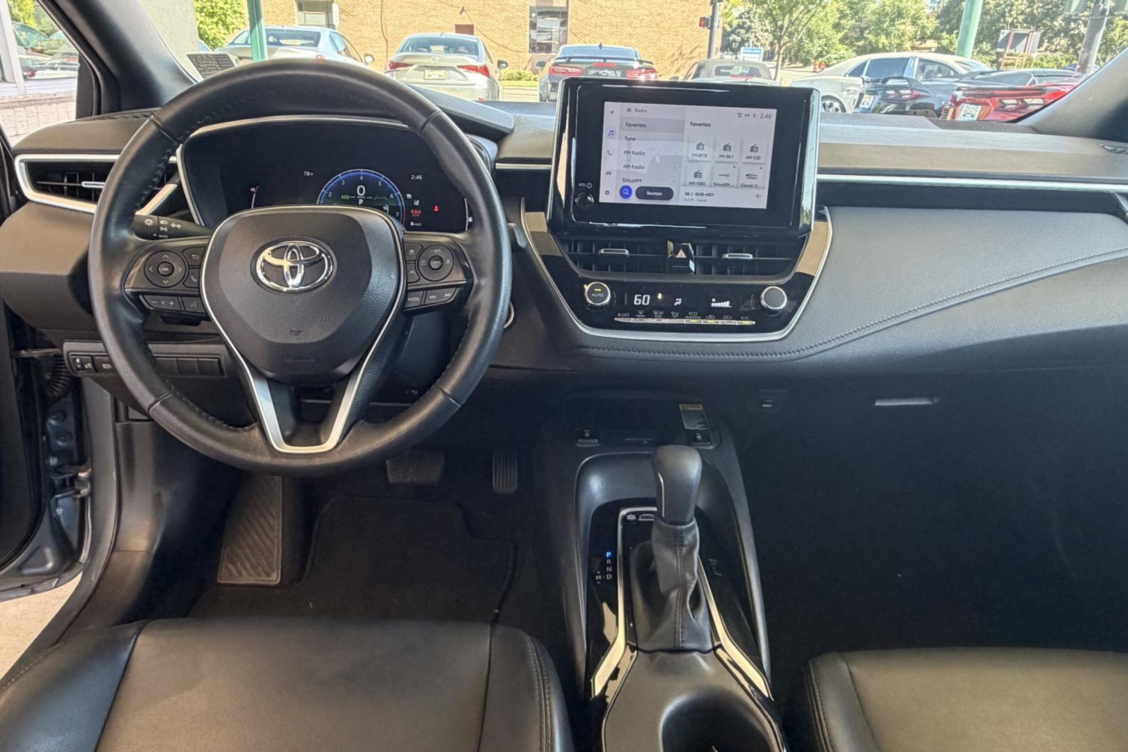 2024 Celestite Gray Metallic /Black Toyota Corolla XSE (5YFT4MCE0RP) with an 4 Cyl 2.0 Liter engine, Automatic transmission, located at 2304 W. Main St., Boise, ID, 83702, (208) 342-7777, 43.622105, -116.218658 - Great Fuel Economy! Sunroof Too!- Photo#15