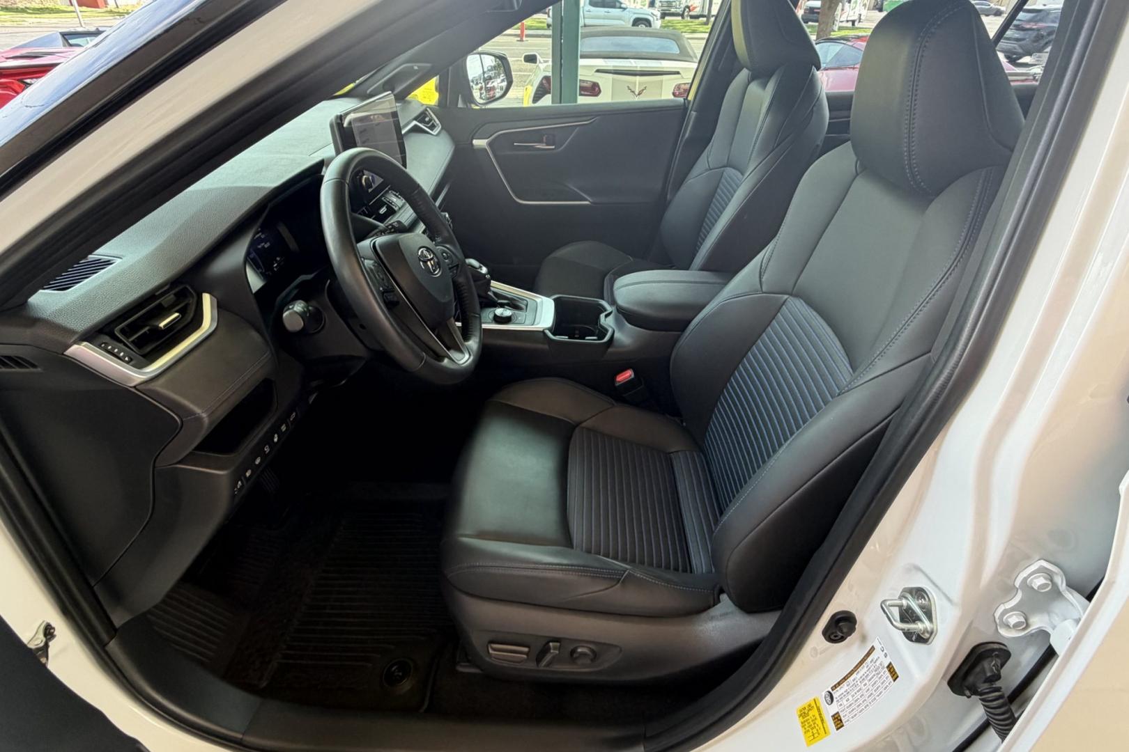 2024 Wind Chill Pearl /Black Toyota RAV4 Hybrid XSE (JTME6RFV8RD) with an 4 Cyl 2.5 Liter Hybrid engine, Automatic transmission, located at 2304 W. Main St., Boise, ID, 83702, (208) 342-7777, 43.622105, -116.218658 - New Tires! Great Fuel Economy! Hard To Find! Great To Own!- Photo#14
