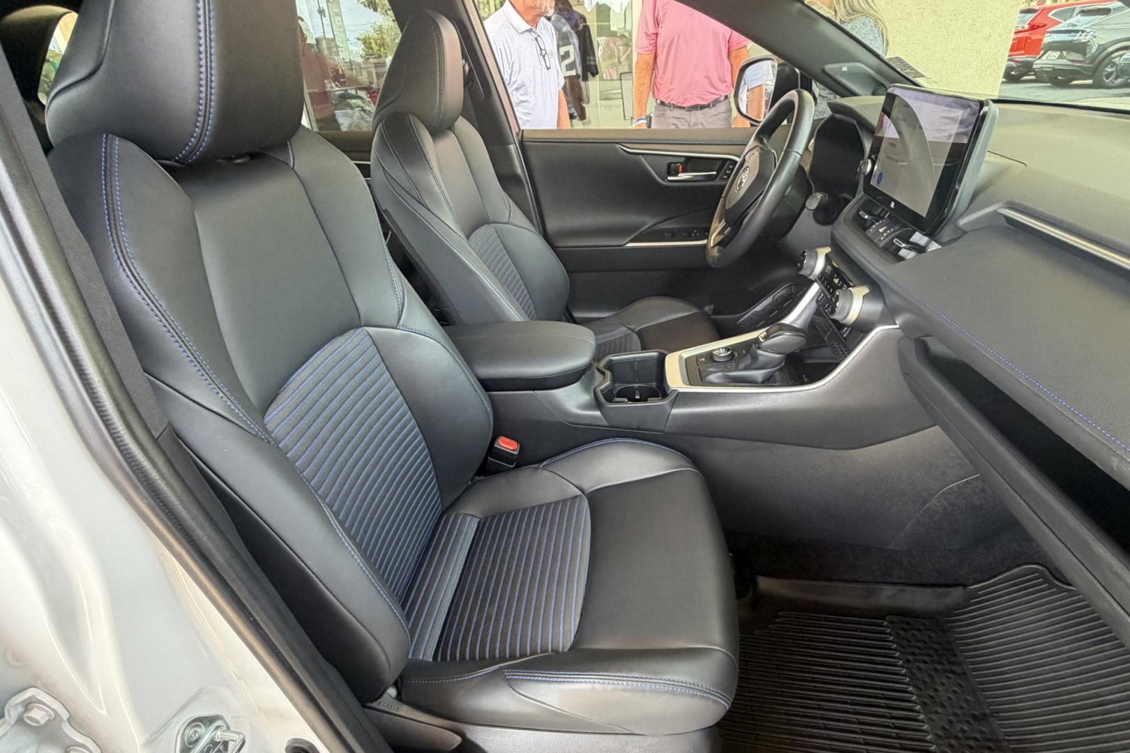 2024 Wind Chill Pearl /Black Toyota RAV4 Hybrid XSE (JTME6RFV8RD) with an 4 Cyl 2.5 Liter Hybrid engine, Automatic transmission, located at 2304 W. Main St., Boise, ID, 83702, (208) 342-7777, 43.622105, -116.218658 - New Tires! Great Fuel Economy! Hard To Find! Great To Own!- Photo#17