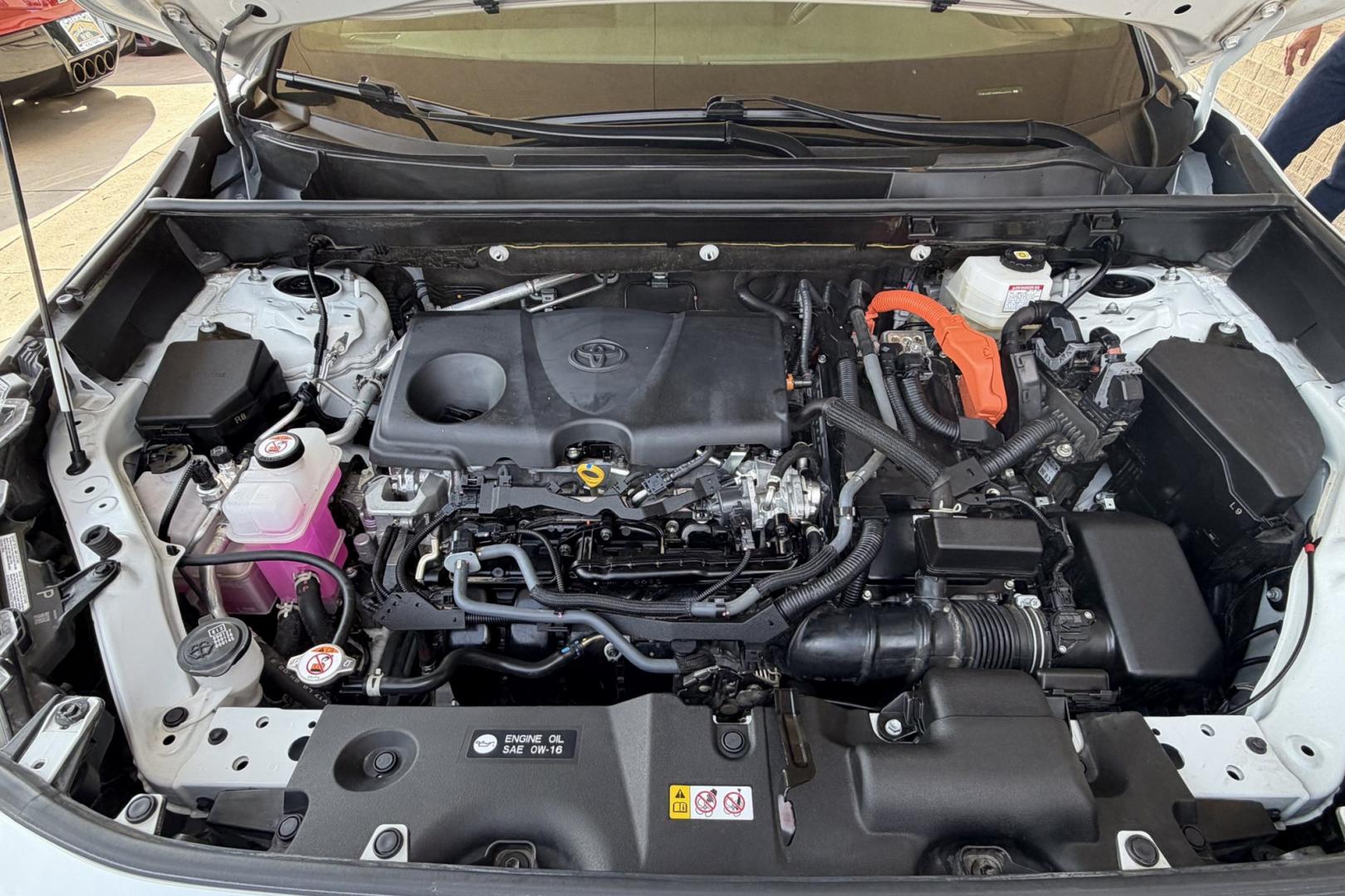 2024 Wind Chill Pearl /Black Toyota RAV4 Hybrid XSE (JTME6RFV8RD) with an 4 Cyl 2.5 Liter Hybrid engine, Automatic transmission, located at 2304 W. Main St., Boise, ID, 83702, (208) 342-7777, 43.622105, -116.218658 - New Tires! Great Fuel Economy! Hard To Find! Great To Own!- Photo#16