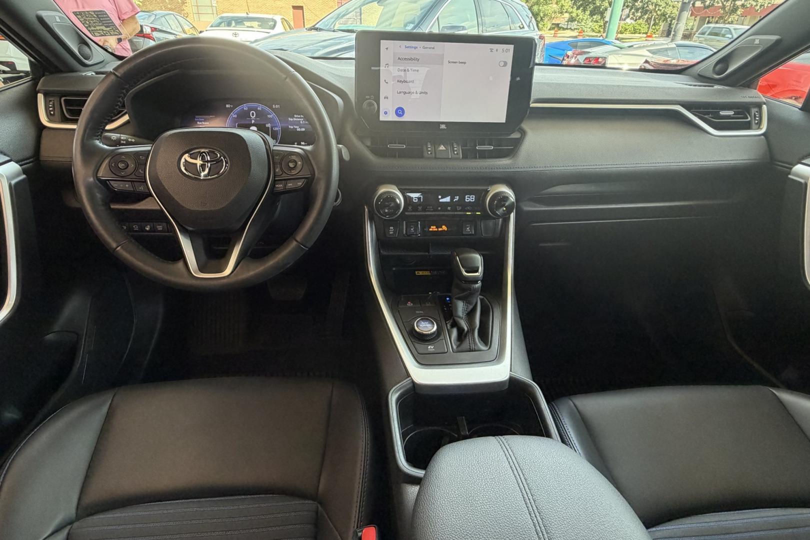 2024 Wind Chill Pearl /Black Toyota RAV4 Hybrid XSE (JTME6RFV8RD) with an 4 Cyl 2.5 Liter Hybrid engine, Automatic transmission, located at 2304 W. Main St., Boise, ID, 83702, (208) 342-7777, 43.622105, -116.218658 - New Tires! Great Fuel Economy! Hard To Find! Great To Own!- Photo#21