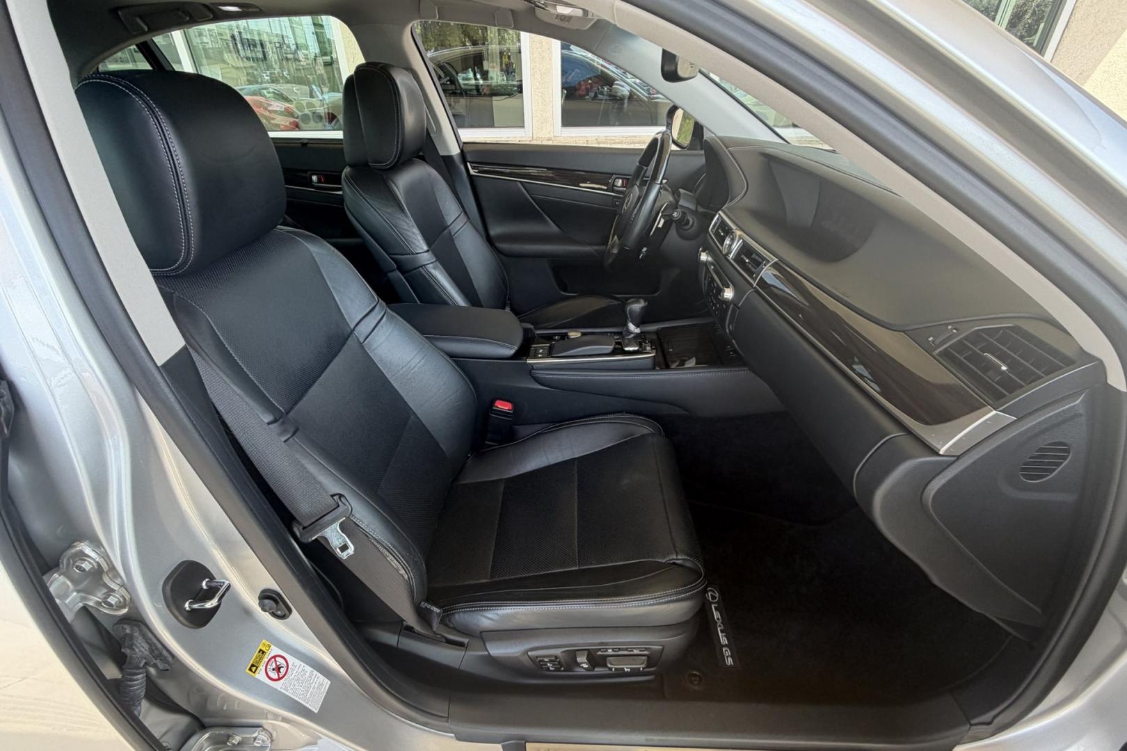 2013 Liquid Platinum Metallic /Black Lexus GS 350 Luxury Premium Cold Weather (JTHCE1BL9D5) with an V6 3.5 Liter engine, Automatic 6 Speed transmission, located at 2304 W. Main St., Boise, ID, 83702, (208) 342-7777, 43.622105, -116.218658 - Rare Find! New Tires! Highly Optioned All Wheel Drive!- Photo#16